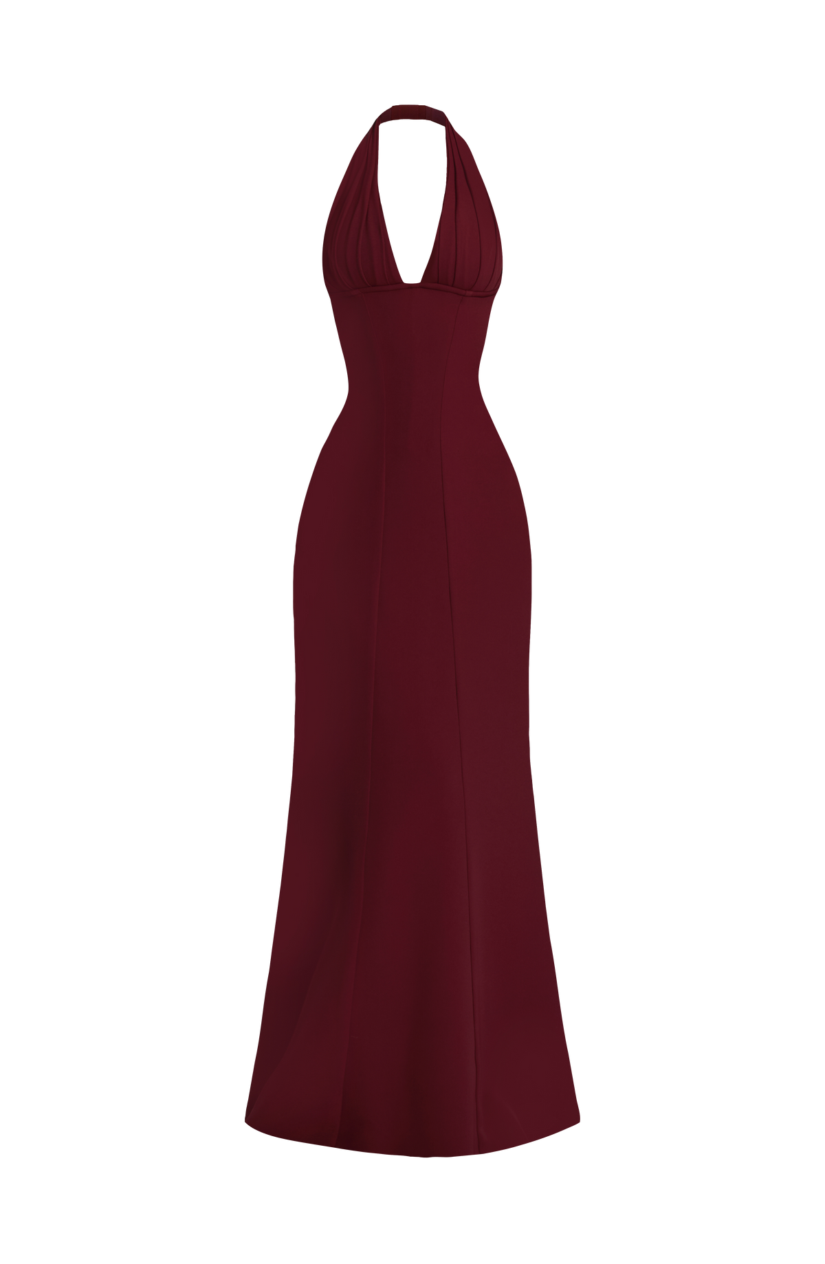 Adora Maxi Elbise - Vişne Çürüğü