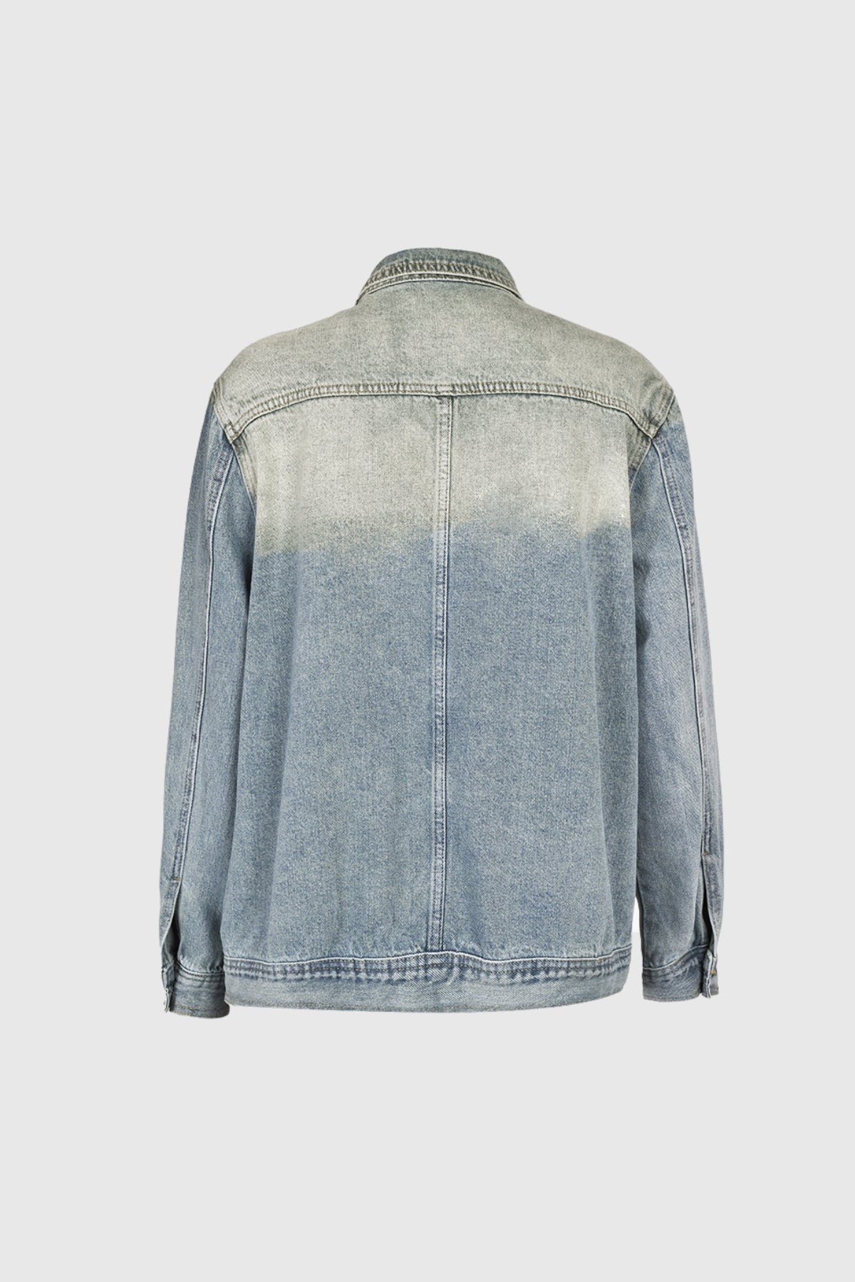Aegle Asimetrik Kesim Denim Ceket
