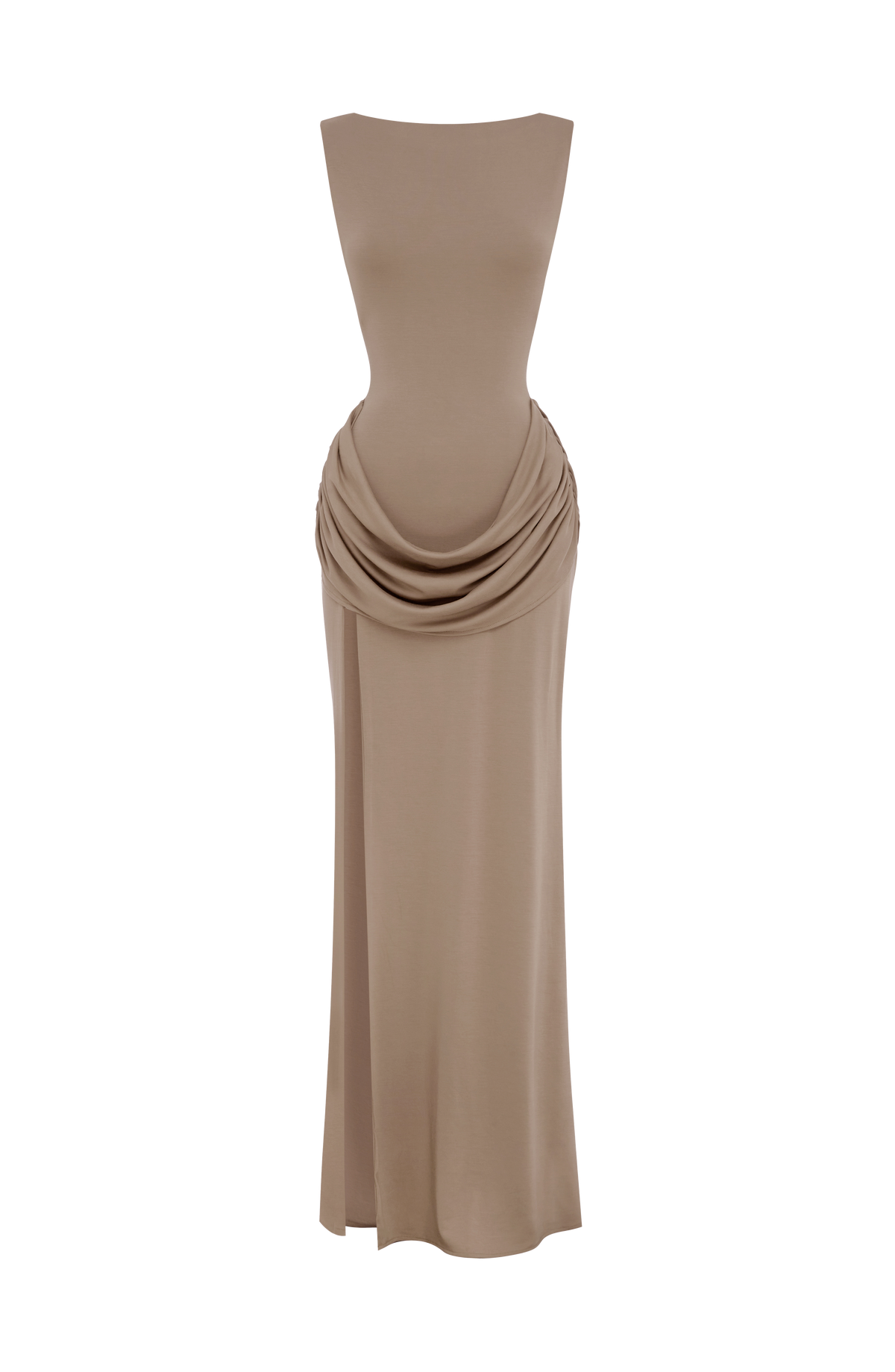 Bruna Maxi Elbise - Taş