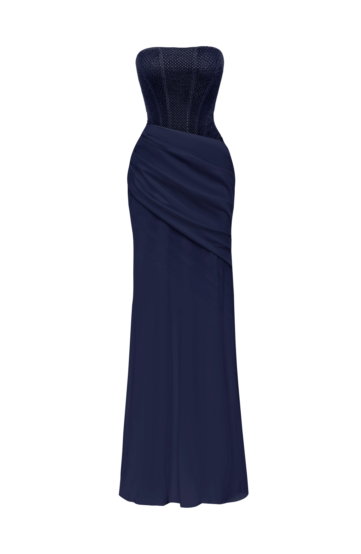 Celestia Maxi Elbise - Lacivert