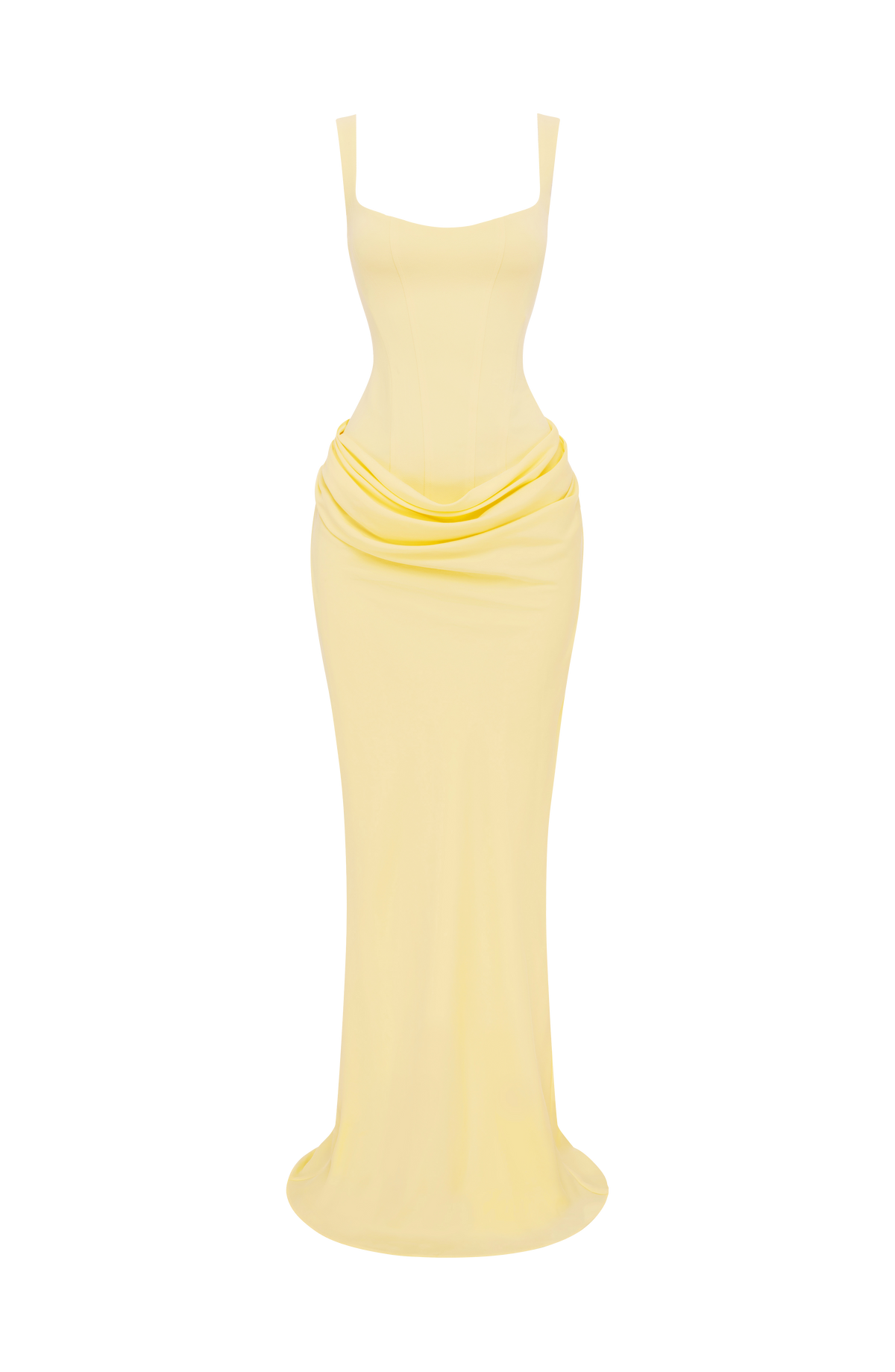 Cornelia Maxi Elbise - Limon Sarısı