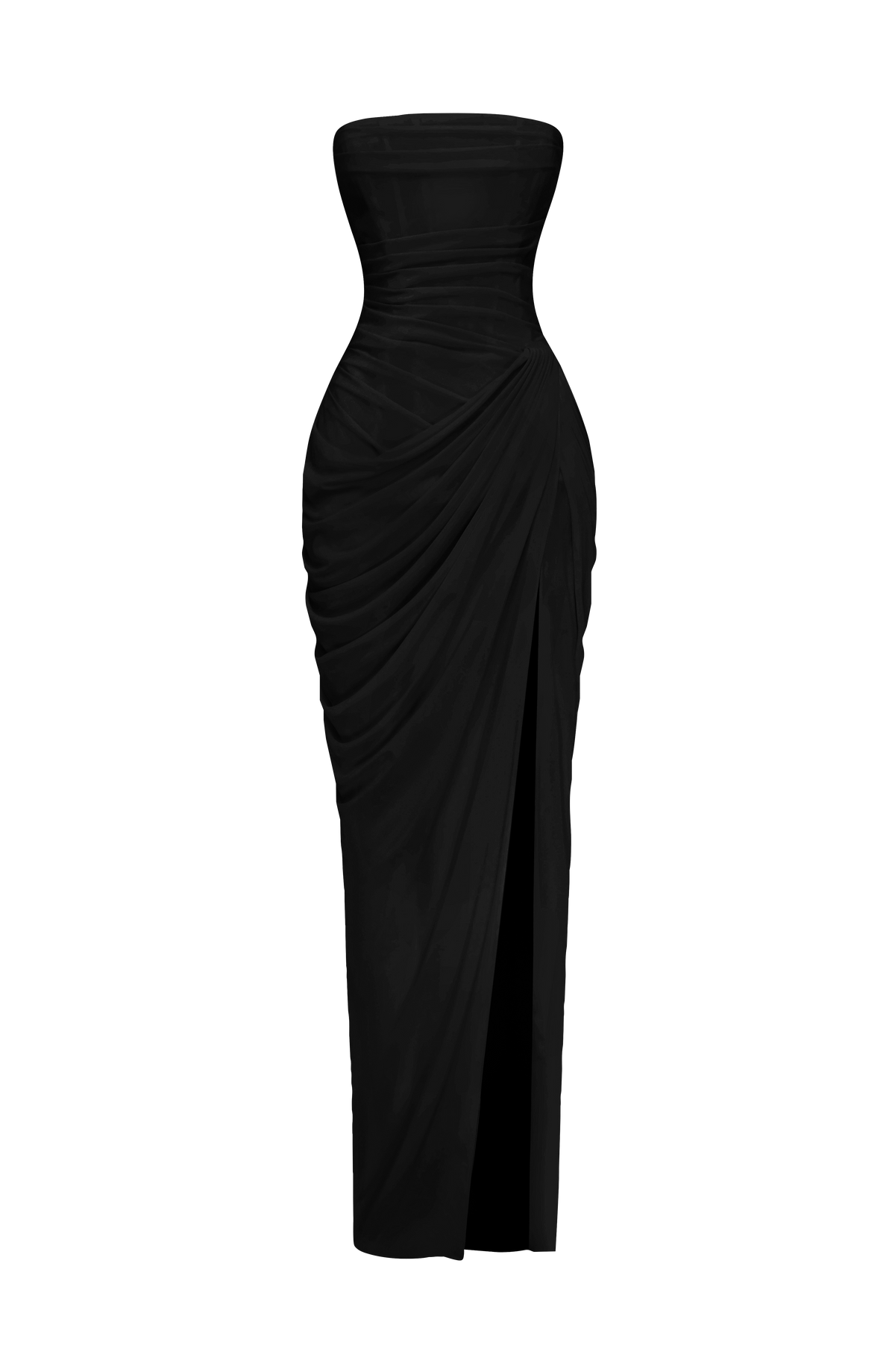 Cyra Maxi Elbise - Siyah