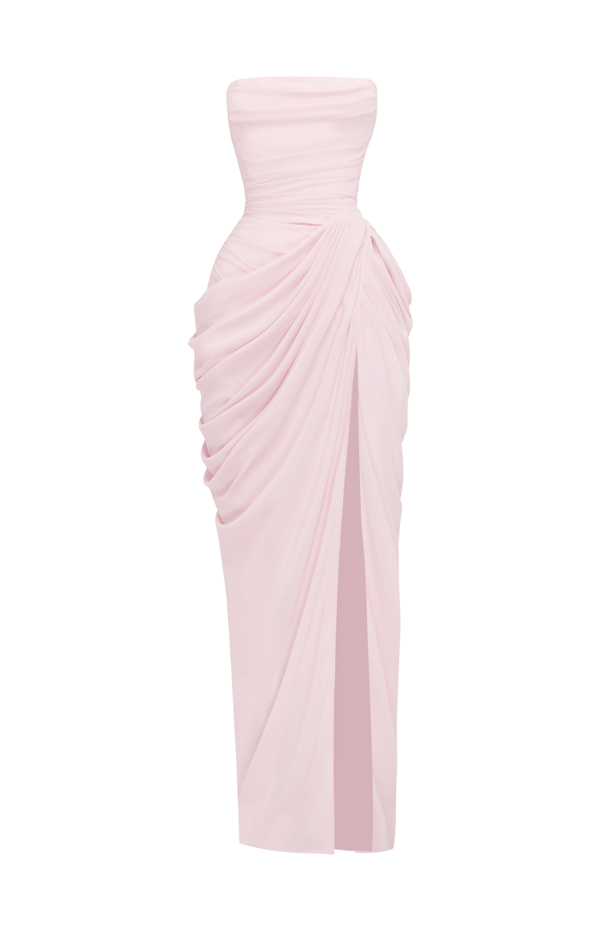 Cyra Maxi Elbise - Pudra