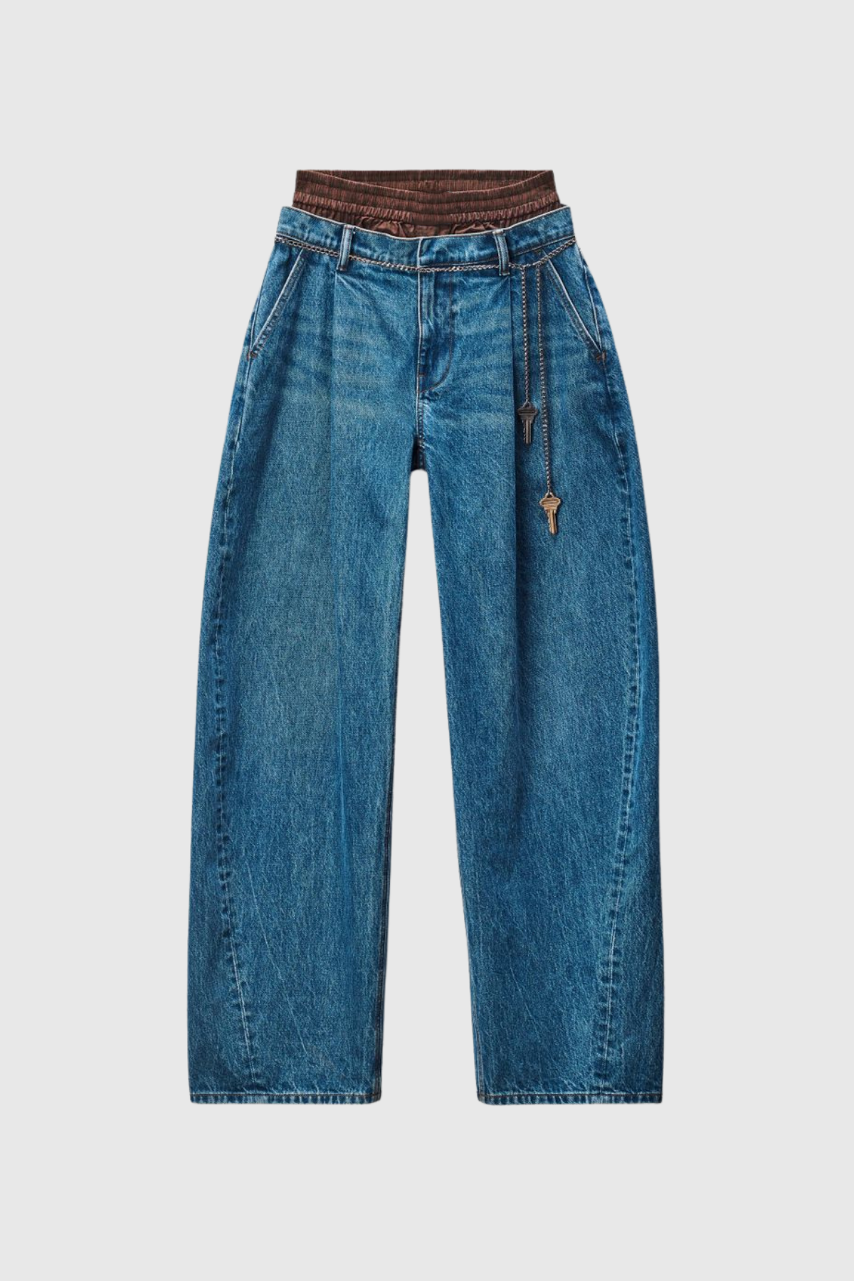 Callum Dekonstrüktif Baggy Jean Pantolon