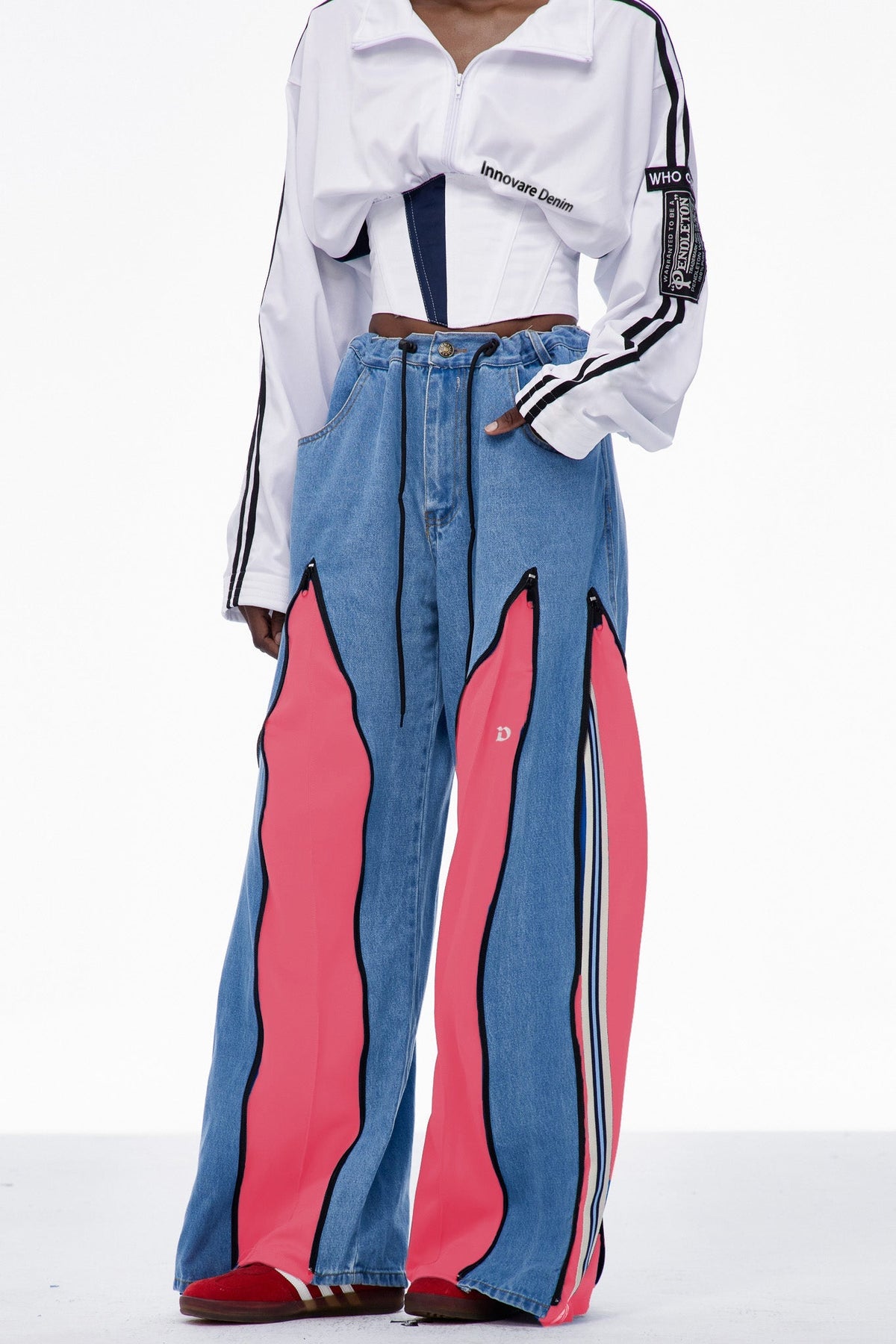 Edelmira Dekonstrüktif Barrel Jean Pantolon