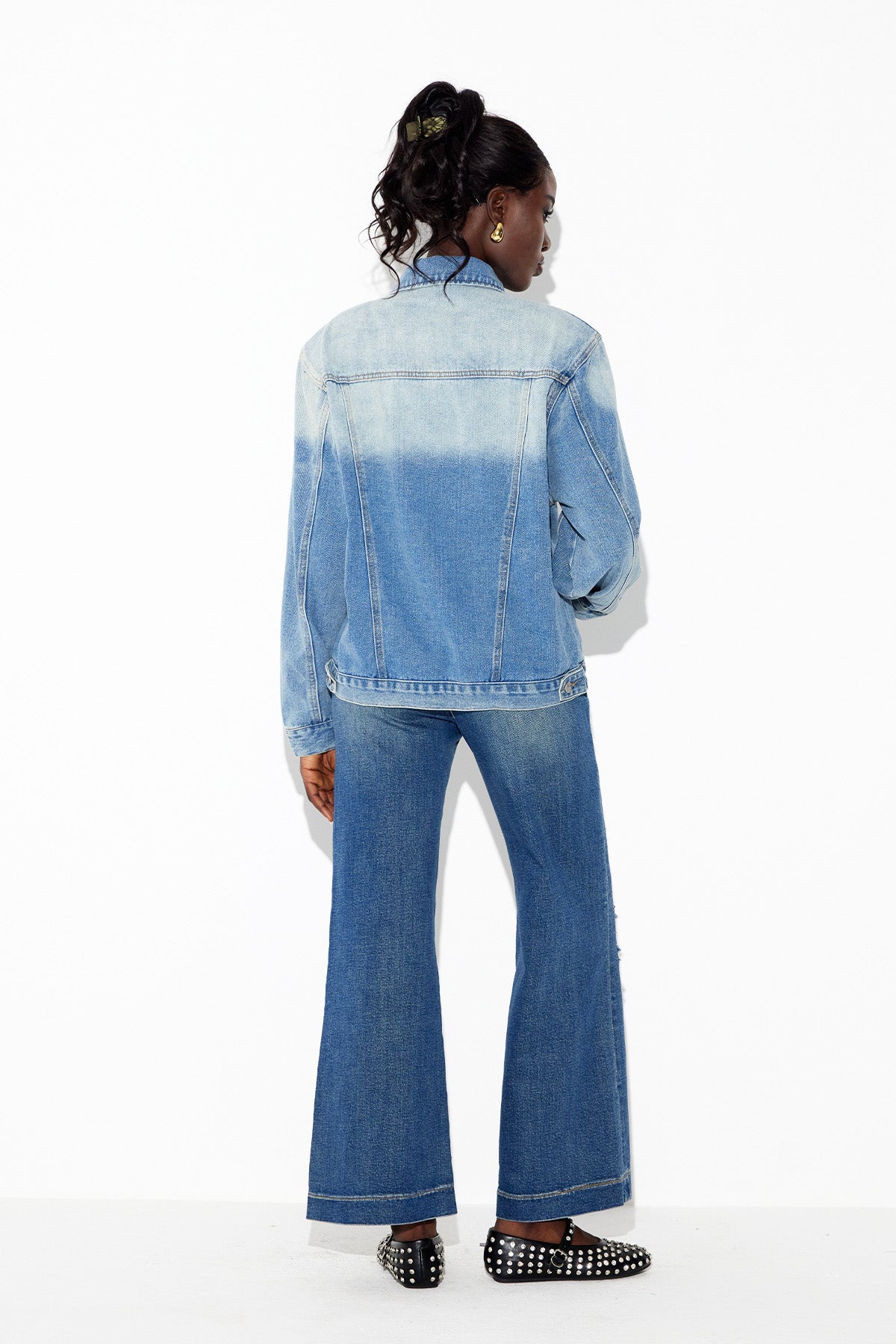 Ebbe Dekonstrüksiyon Denim Ceket