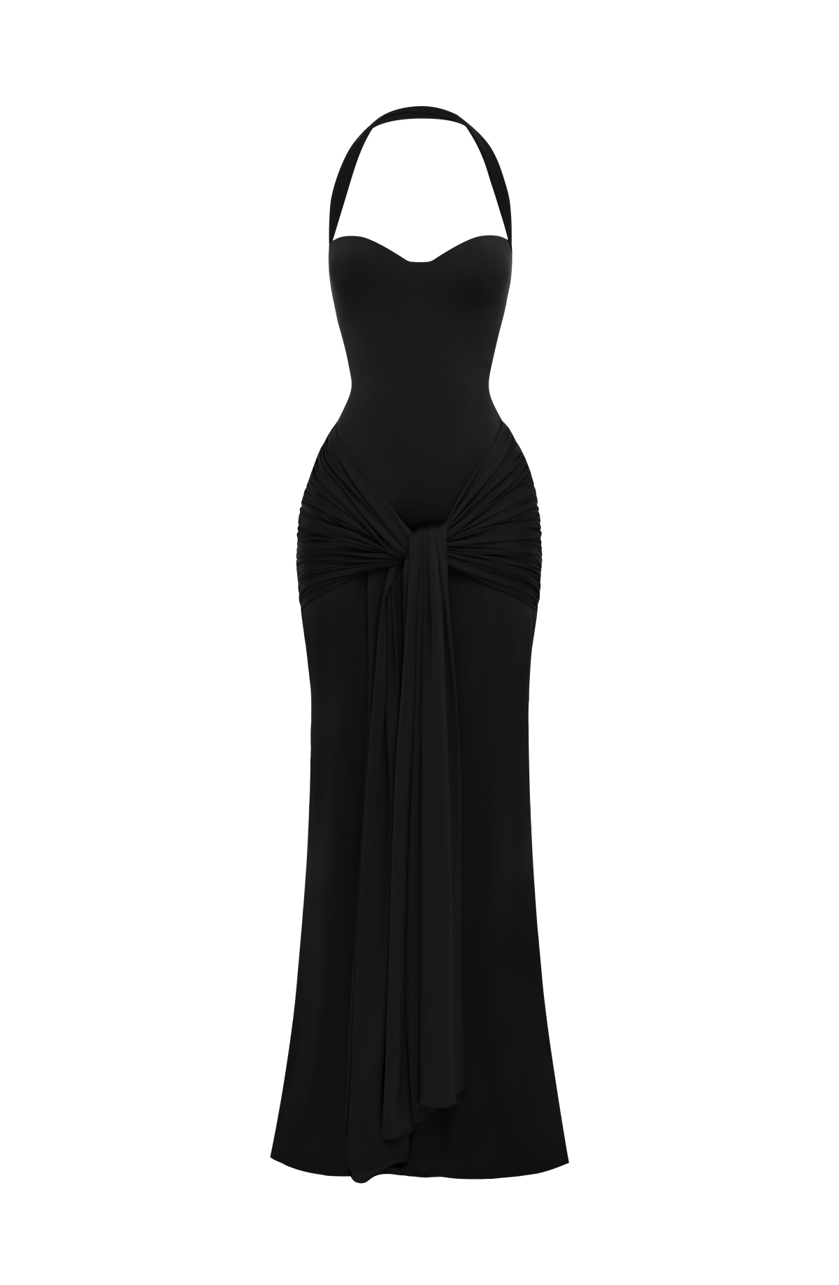 Gia Maxi Elbise - Siyah