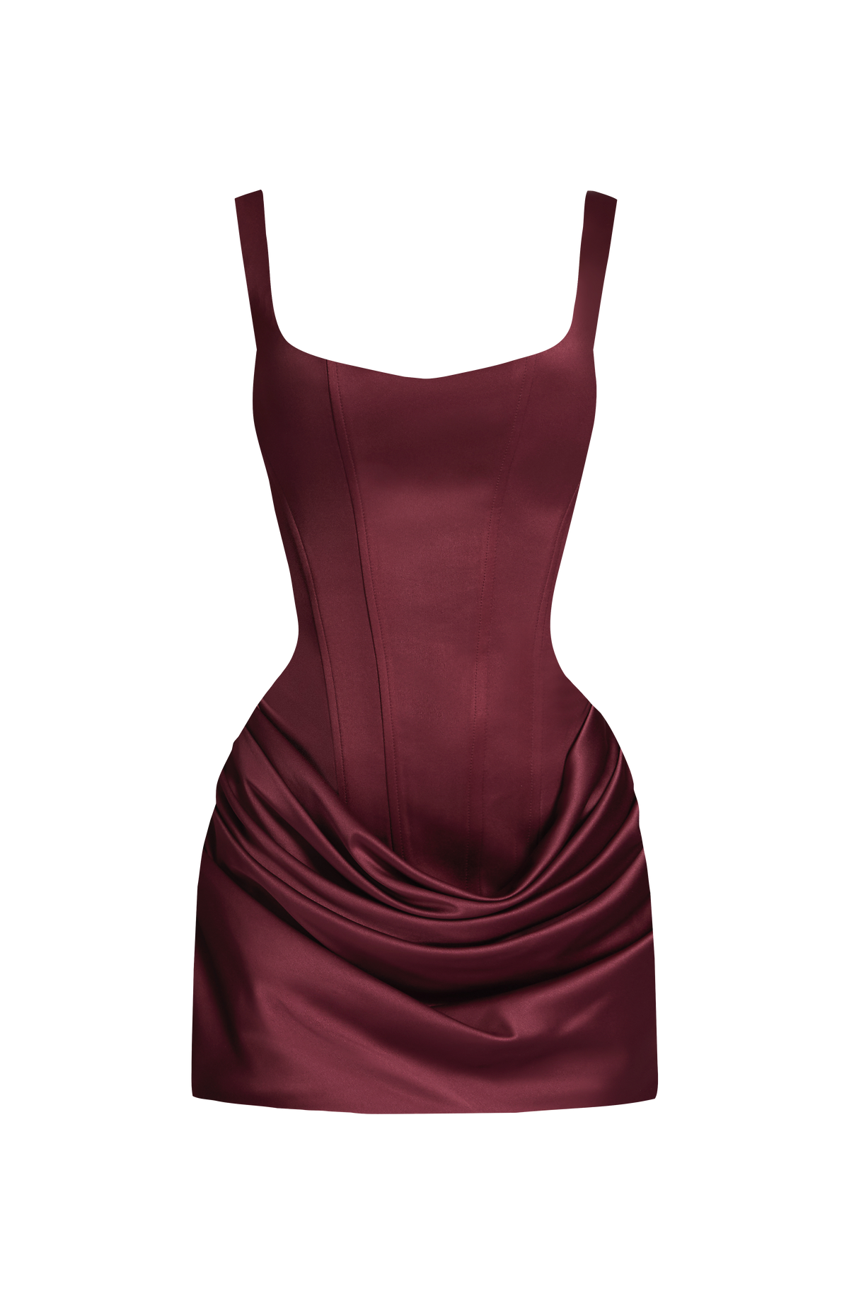 Imogen Mini Elbise - Vişne Çürüğü