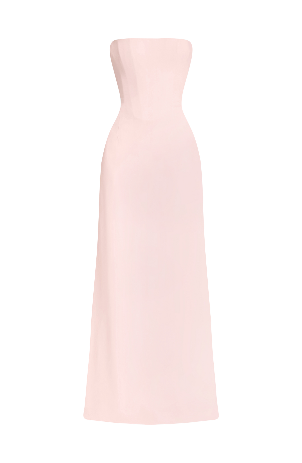 Irmina Maxi Elbise - Pudra