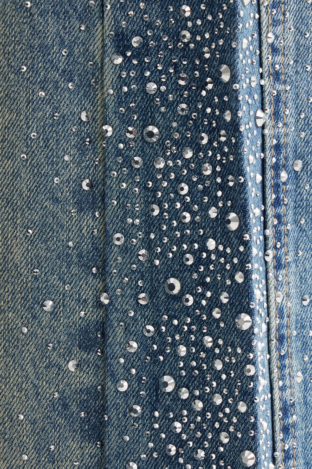 Inayat Taş İşlemeli Baggy Jean Pantolon