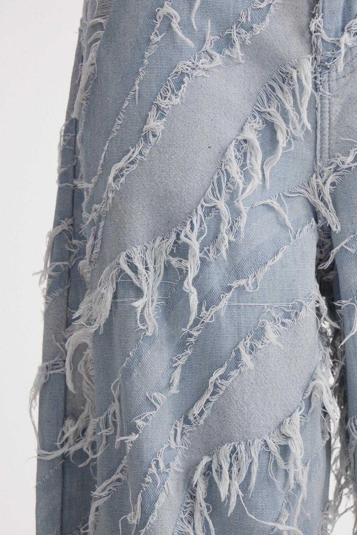 Islom Saçak Detaylı Baggy Jean Pantolon