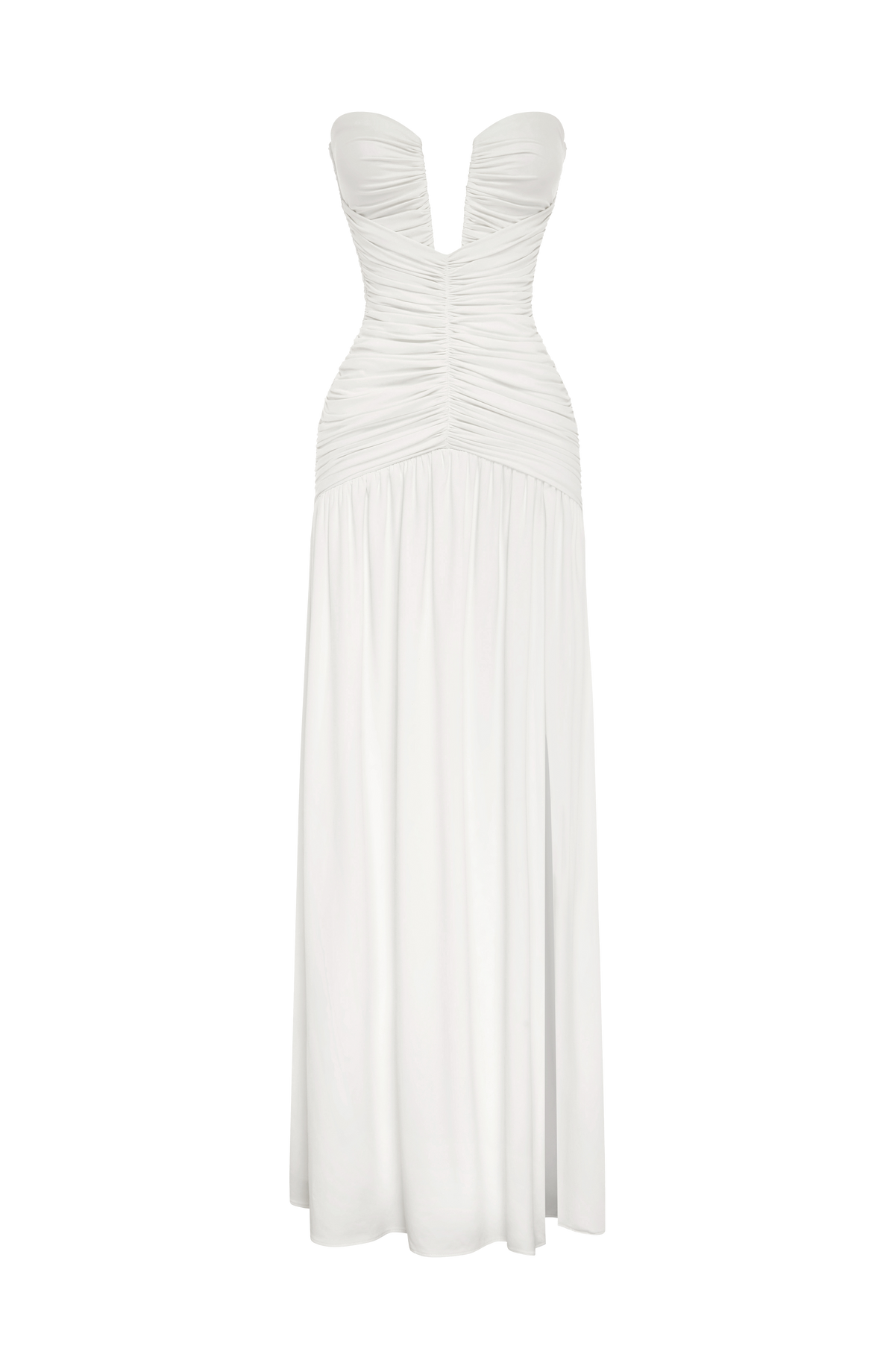 Junia Maxi Elbise - Beyaz