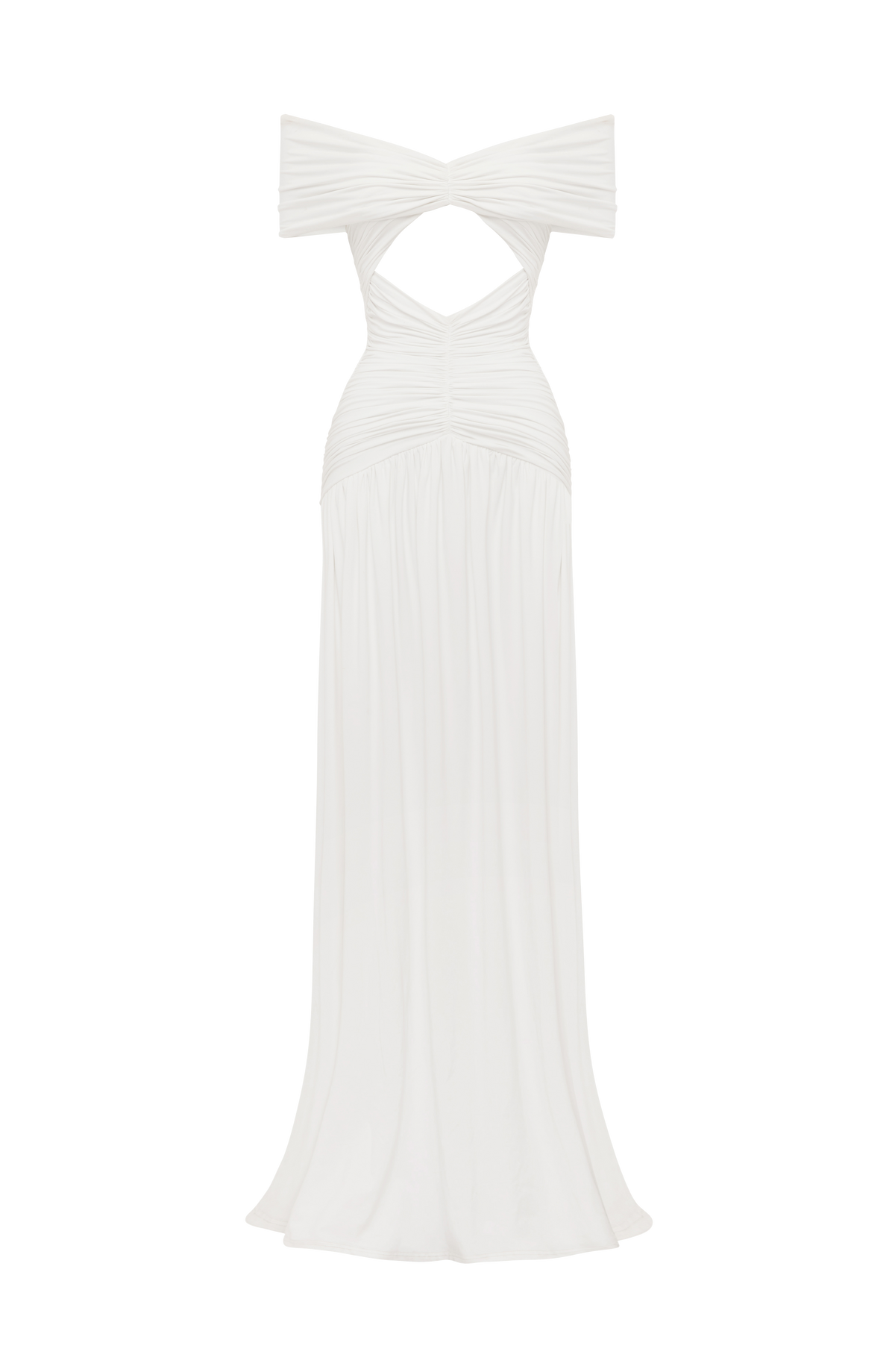 Kathryn Maxi Elbise - Beyaz