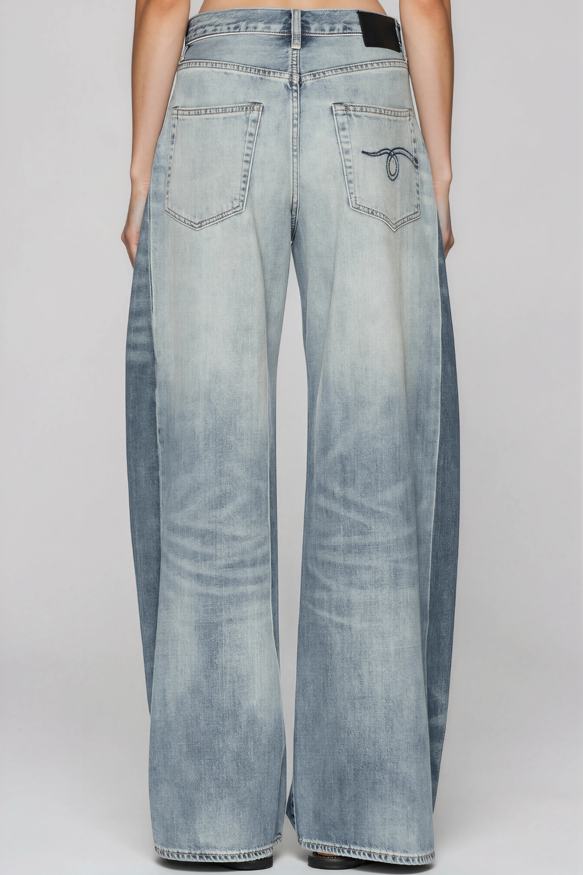 Kateisha Ağartılmış Düz Paça Jean Pantolon