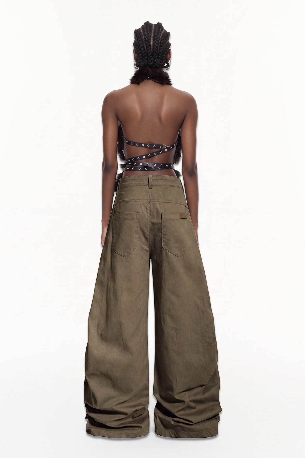 Kegan Toka Detaylı Baggy Jean Pantolon