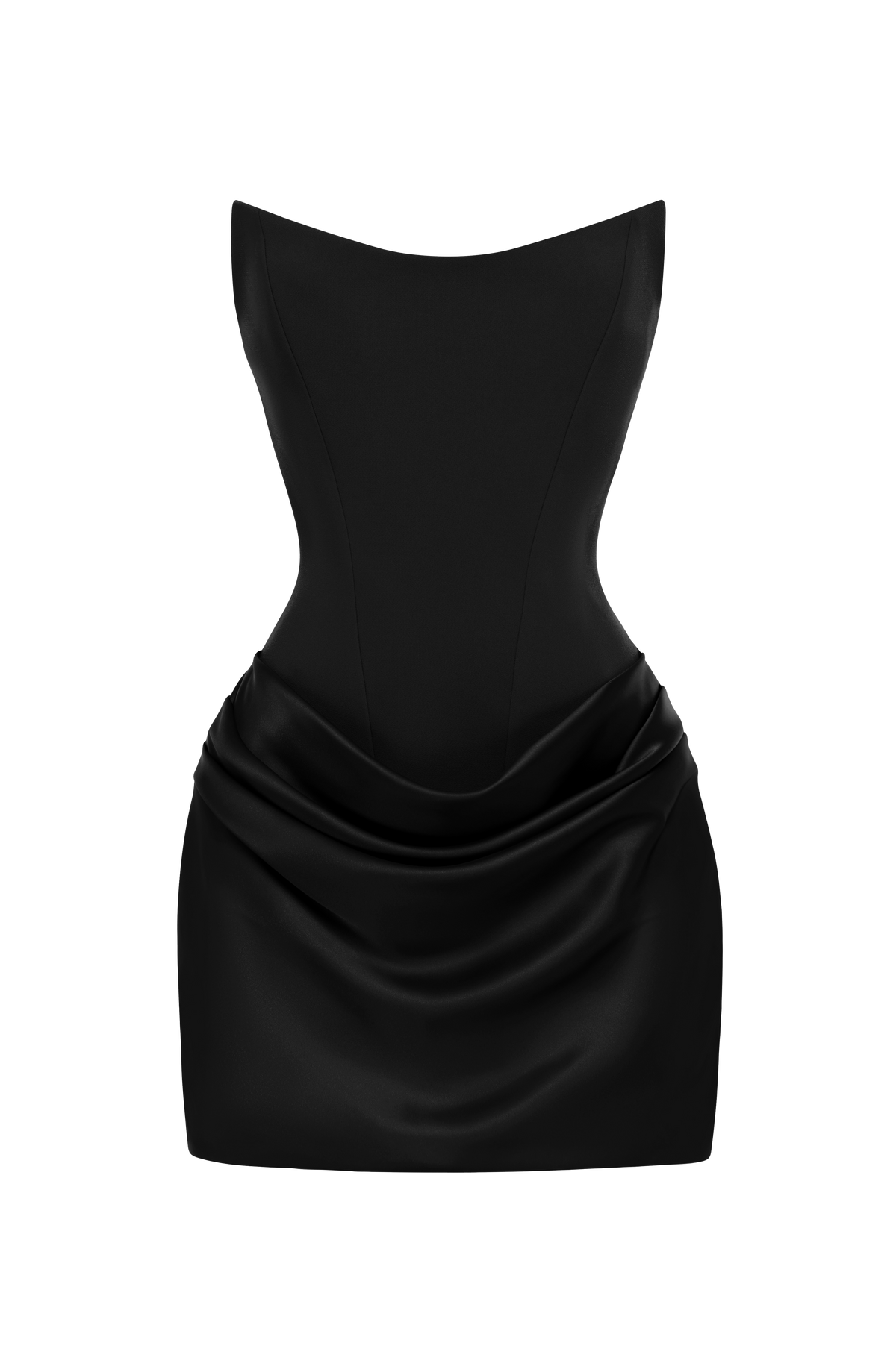 Maggie Mini Elbise - Siyah