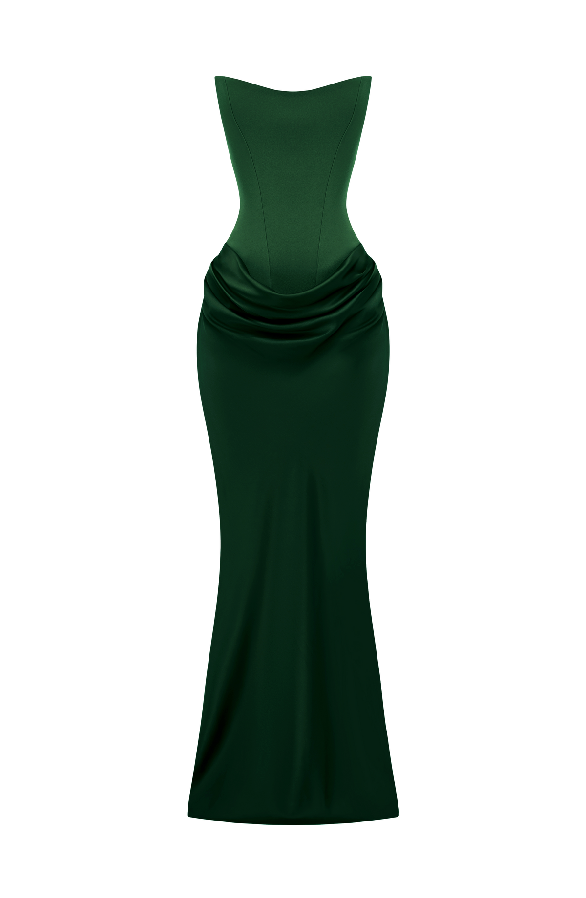 Maggie Maxi Elbise - Zümrüt Yeşili