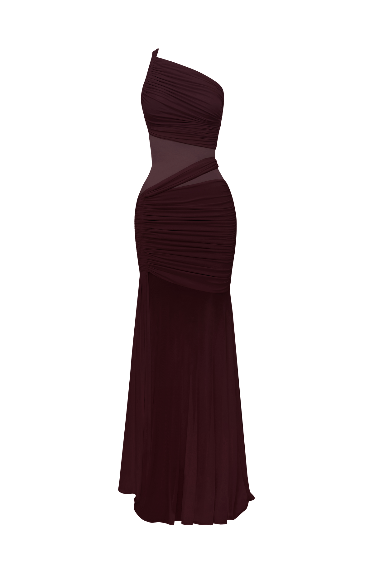 Marianne Maxi Elbise - Mürdüm