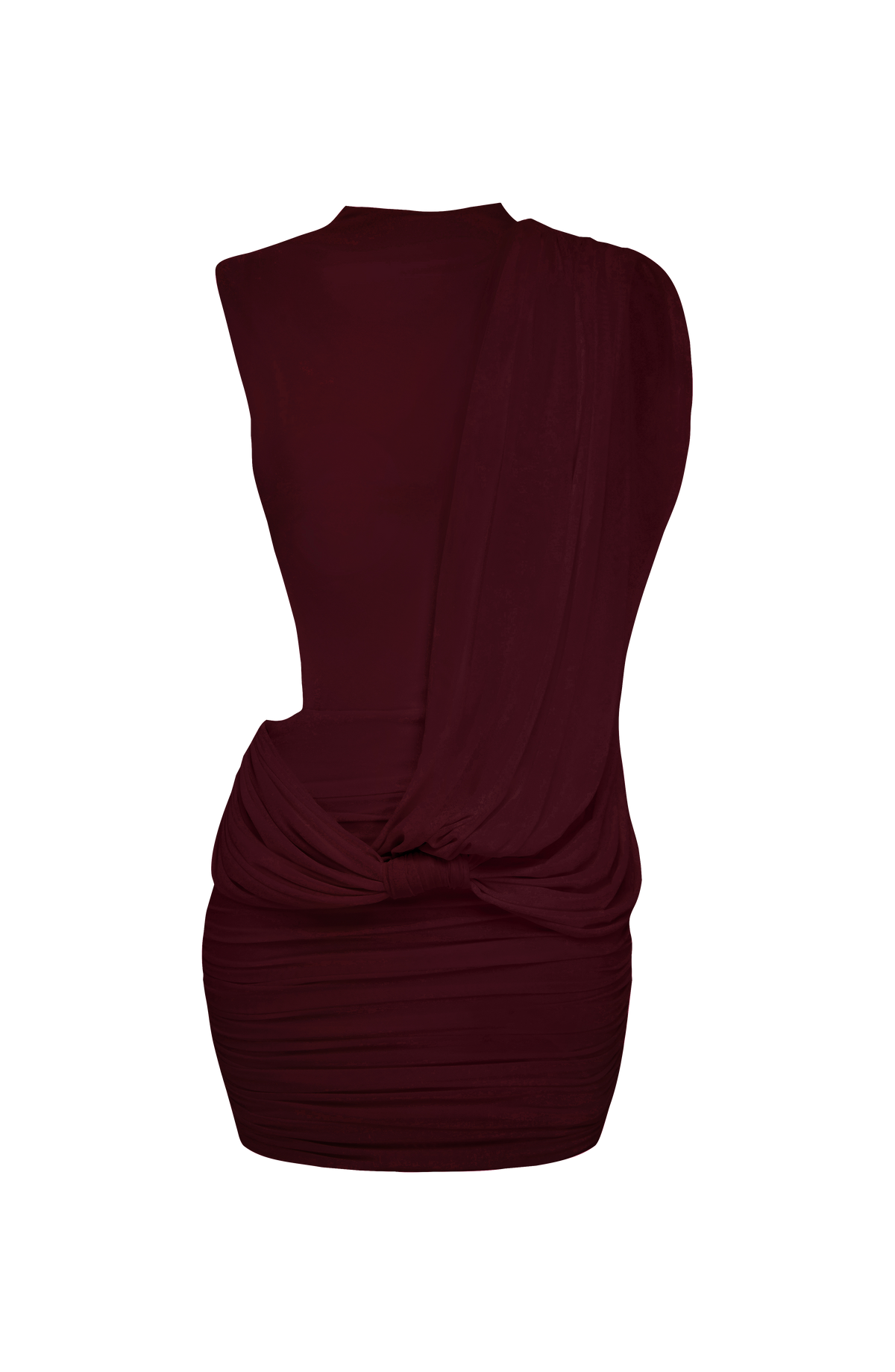 Mireya Mini Elbise - Vişne Çürüğü