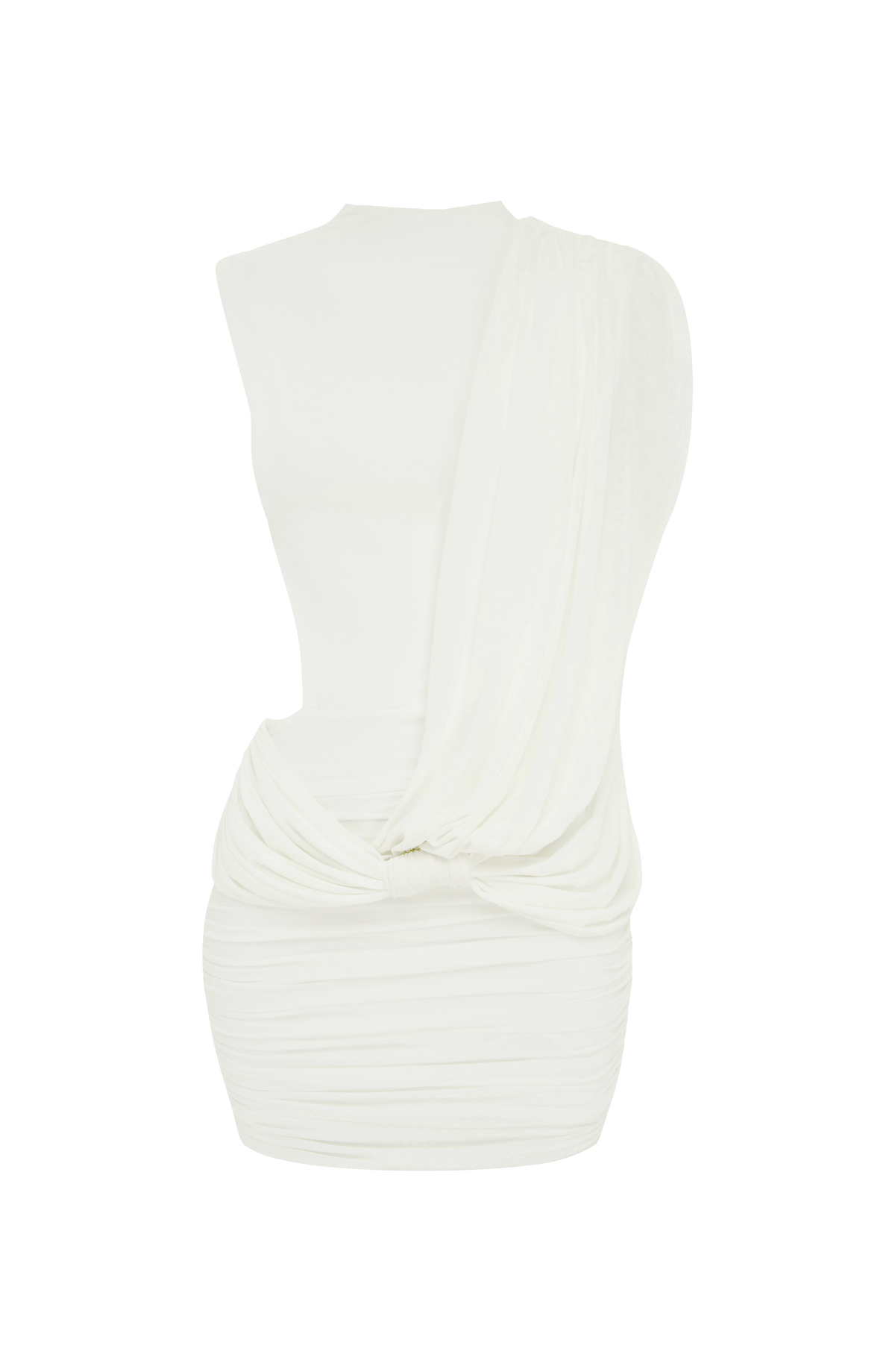 Mireya Mini Elbise - Fildişi