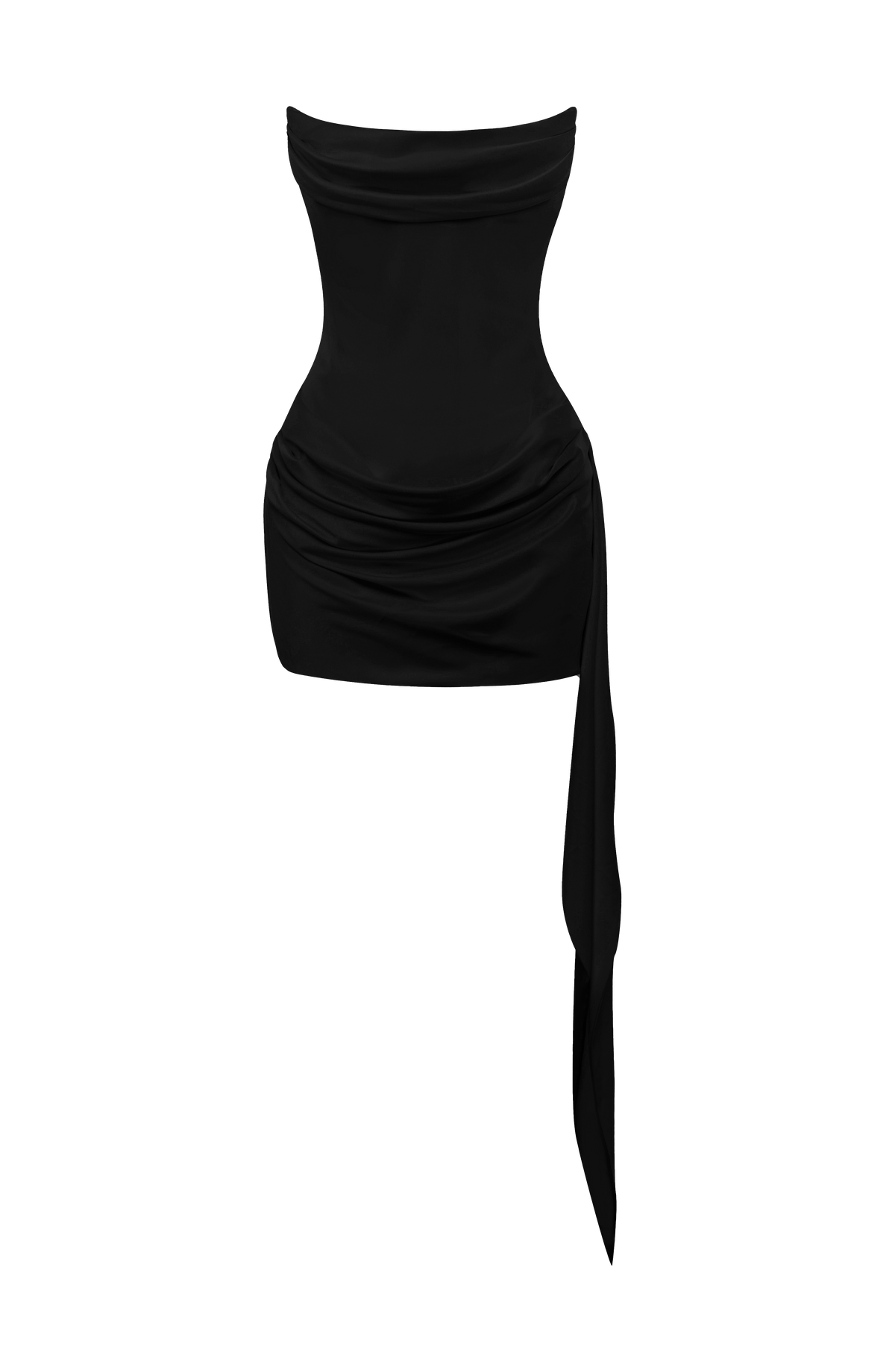 Mona Mini Elbise - Siyah