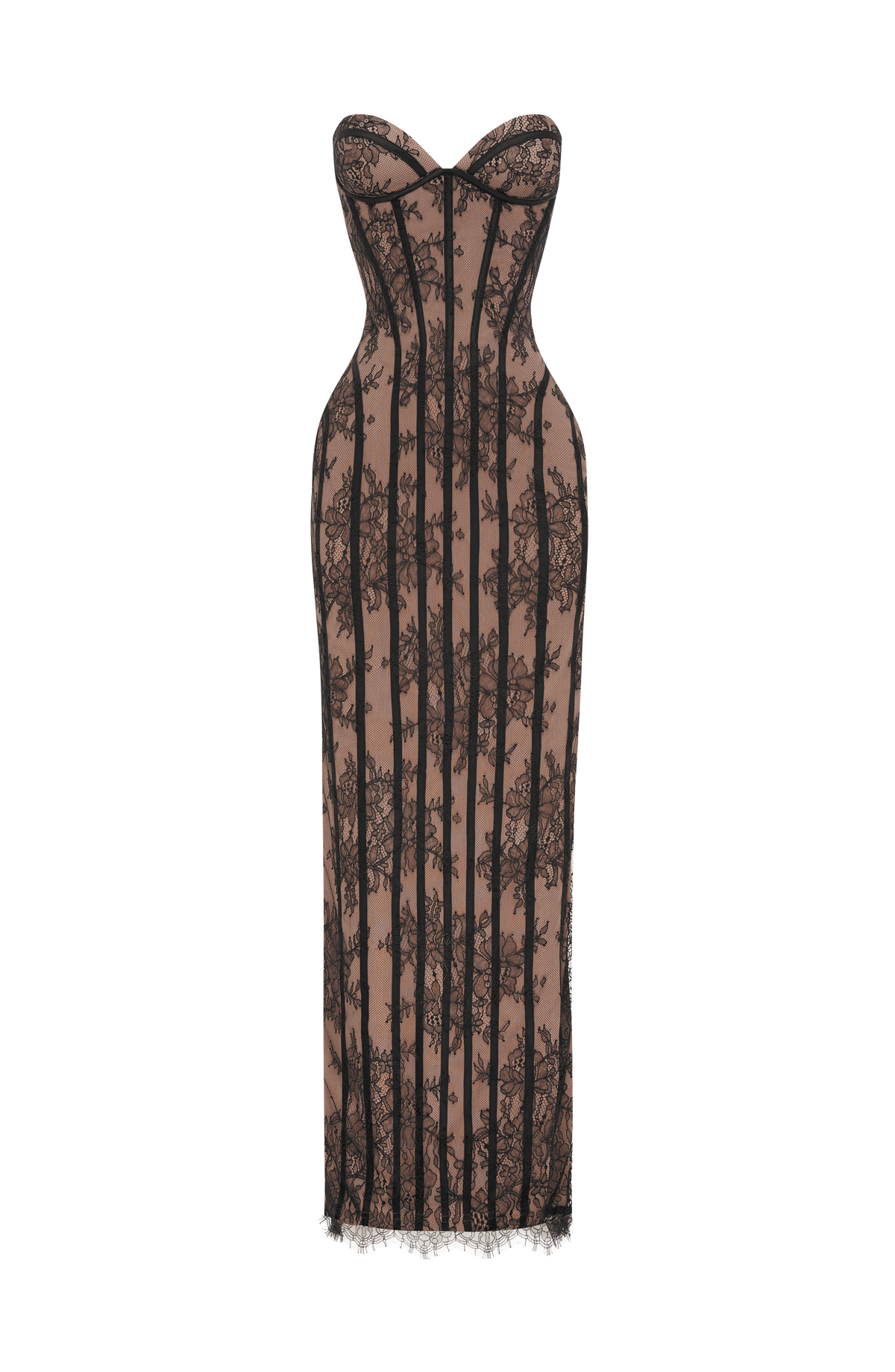 Sian Maxi Elbise - Siyah