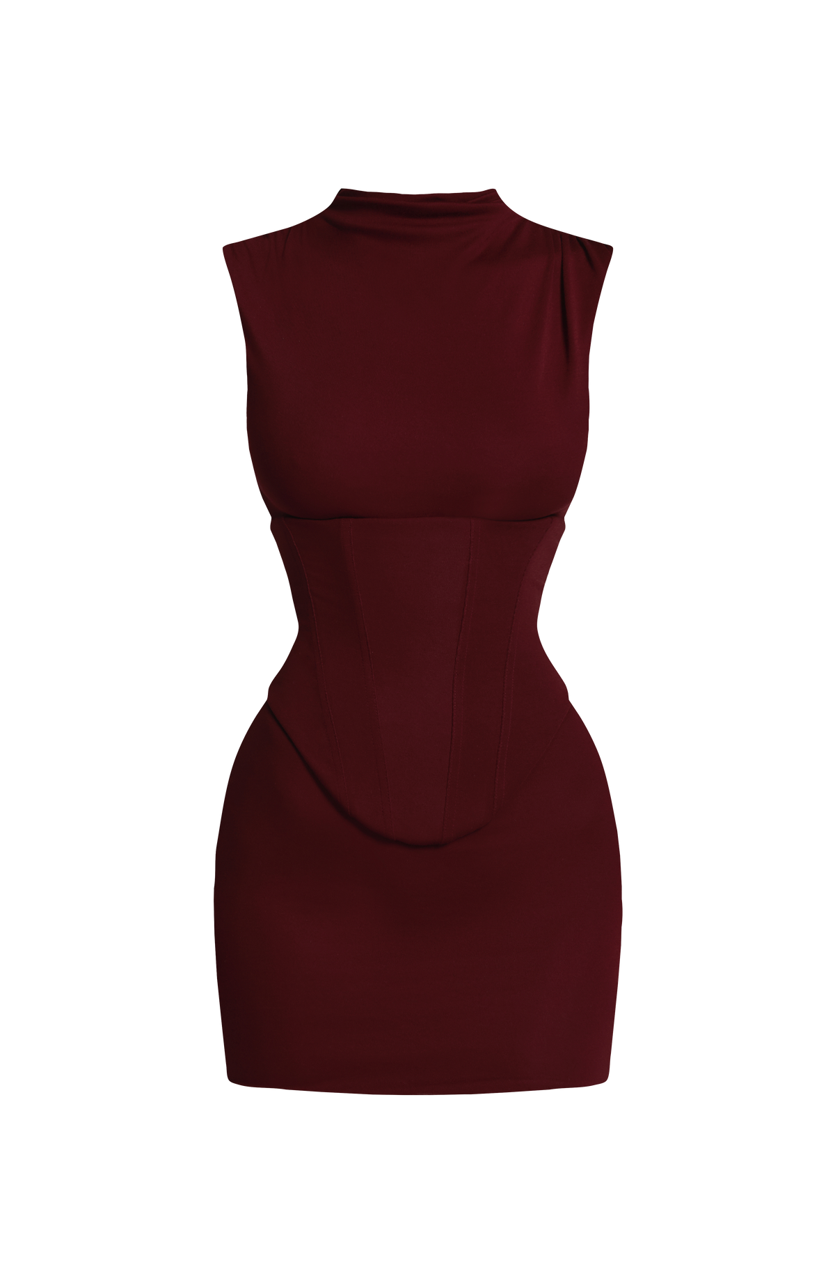 Soline Mini Elbise - Vişne Çürüğü