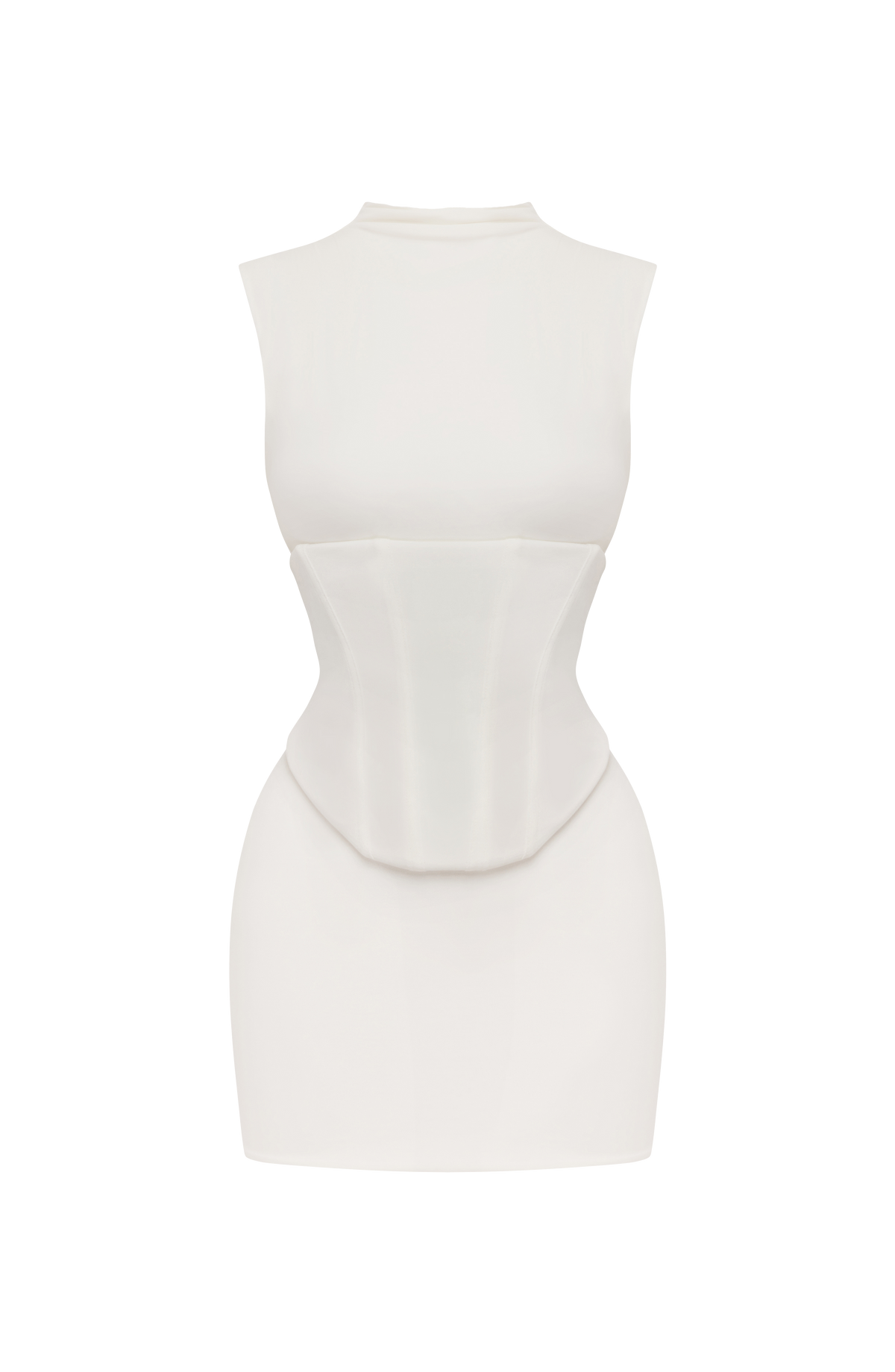 Soline Mini Elbise - Fildişi