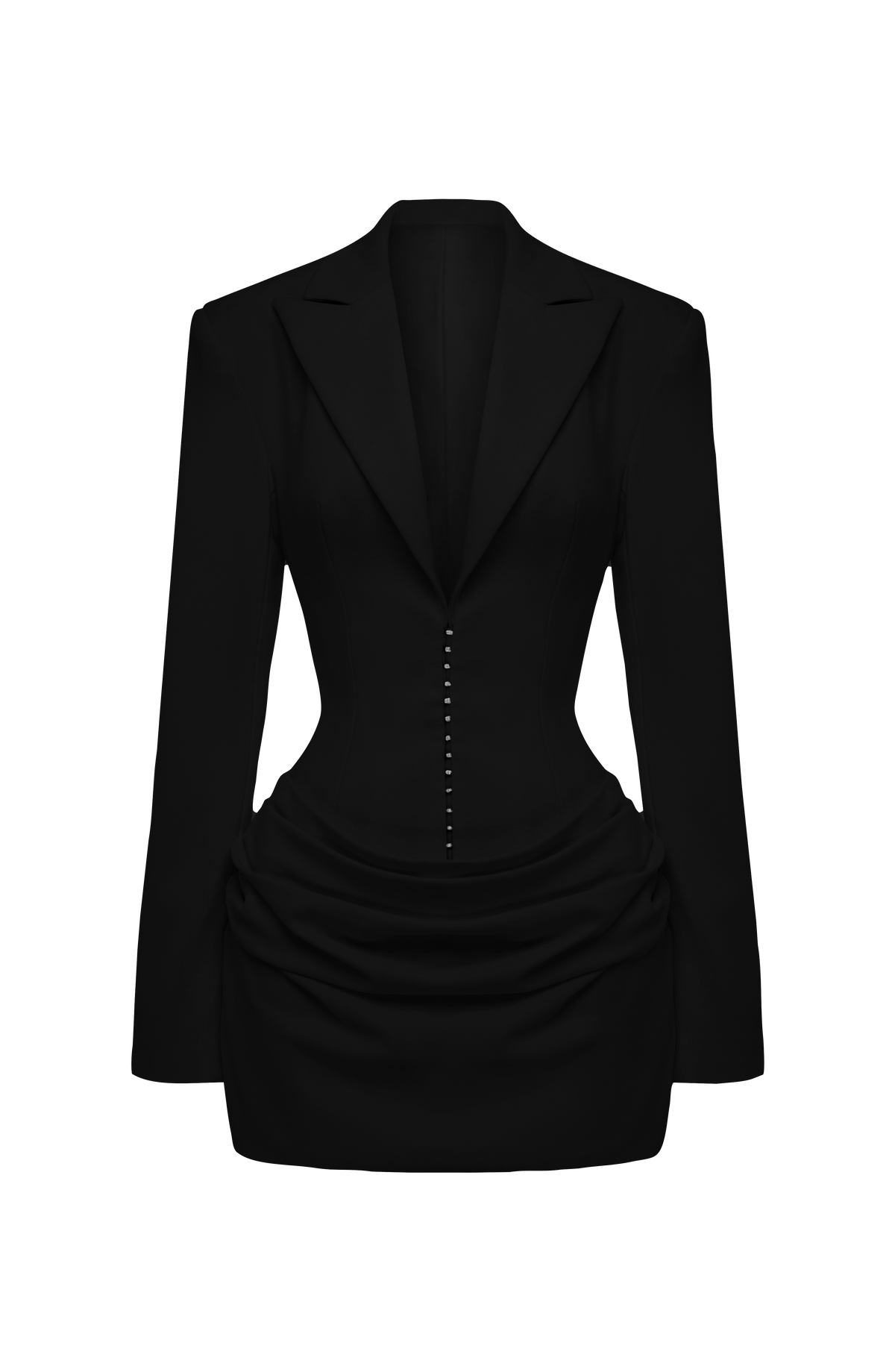 Susie Mini Elbise - Siyah