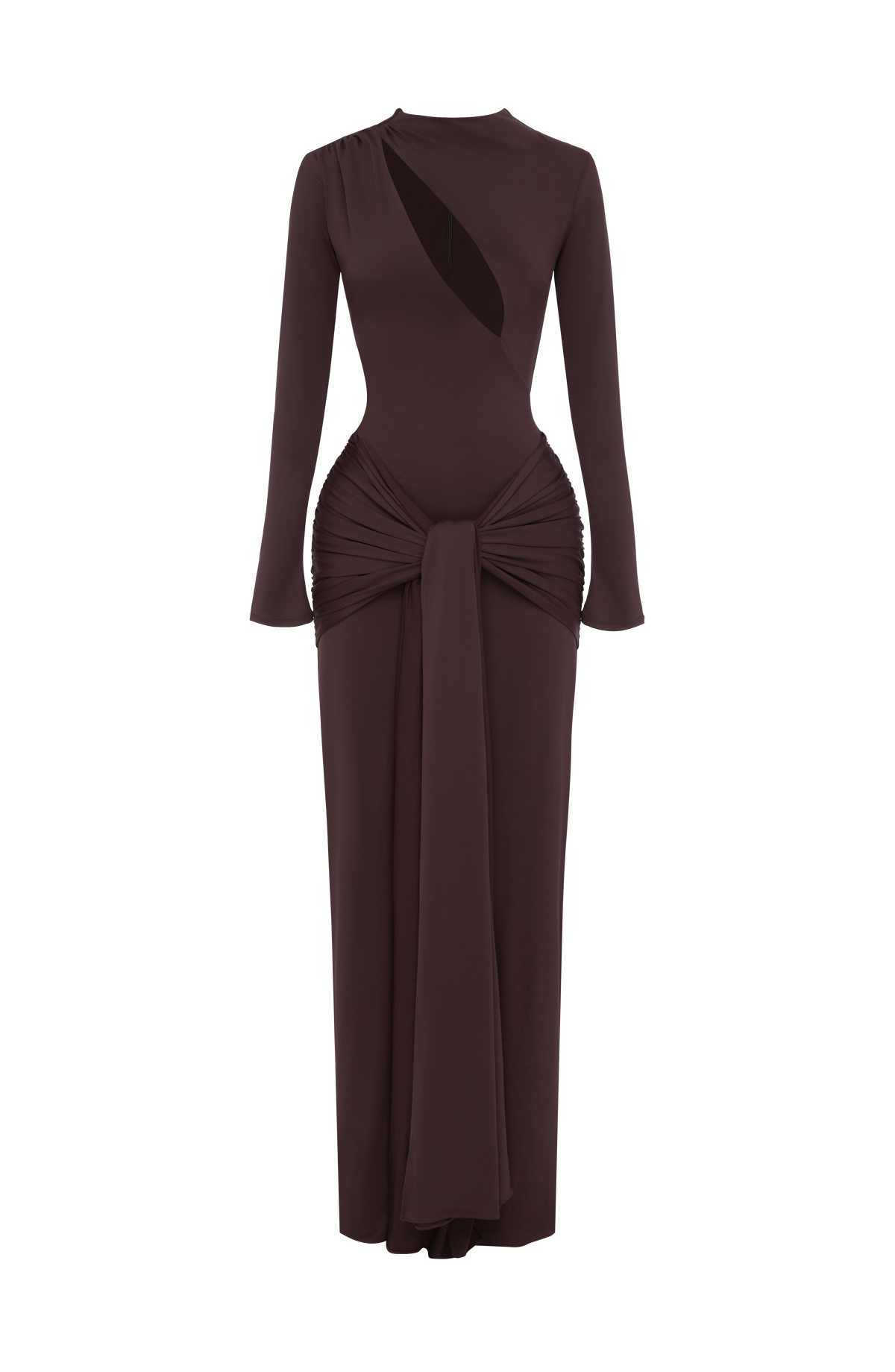 Tahnee Maxi Elbise - Mürdüm