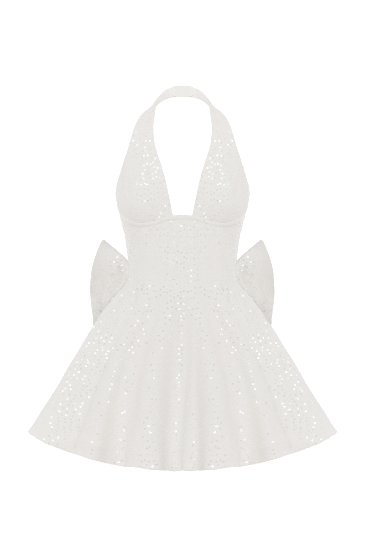 Talara Mini Elbise - Fildişi