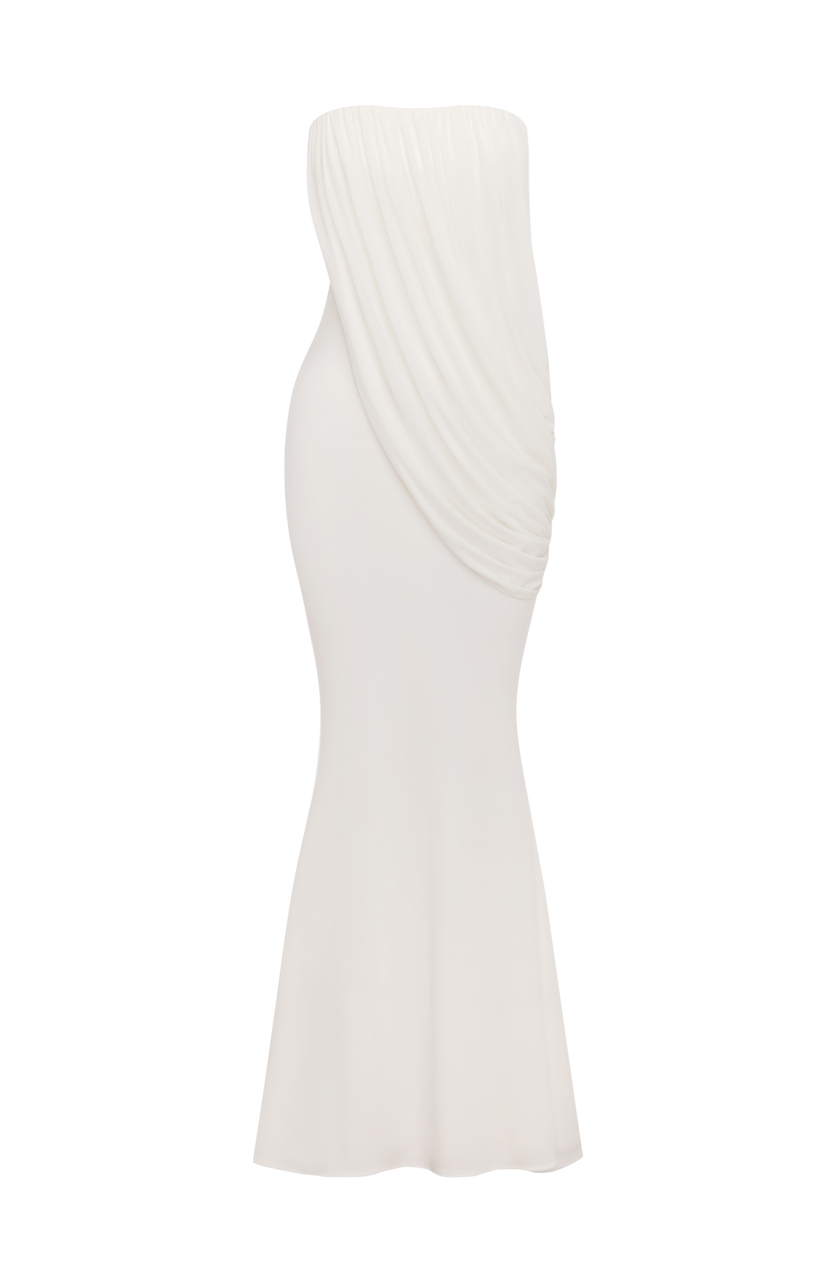 Vienna Maxi Elbise - Fildişi