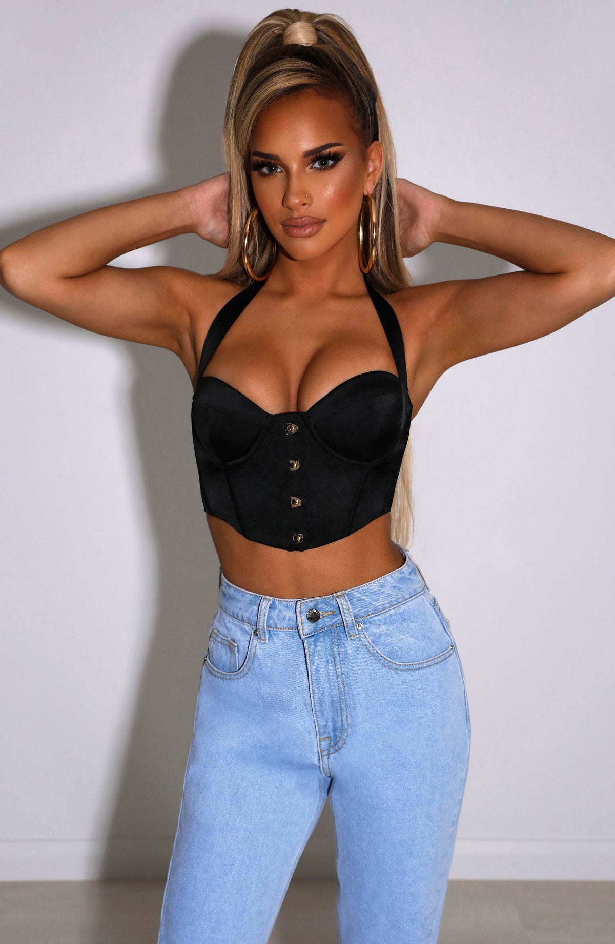 Aaliyah Korse - Siyah