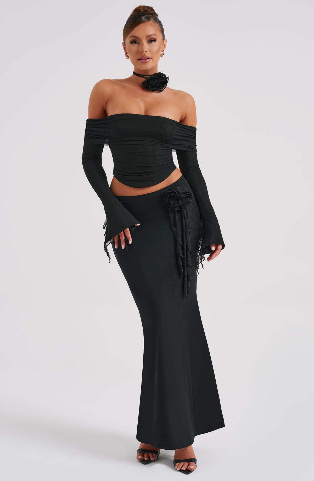 Deema Maxi Etek - Siyah