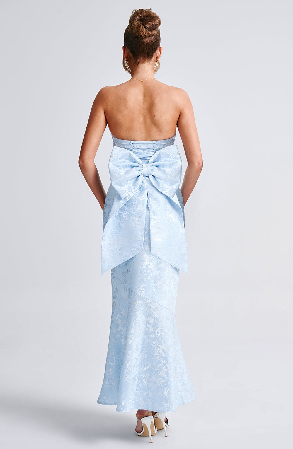 Felicity Maxi Elbise - Mavi