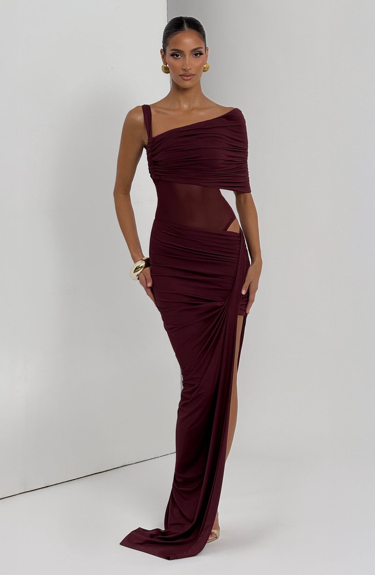 Henrietta Maxi Etek - Vişne Çürüğü