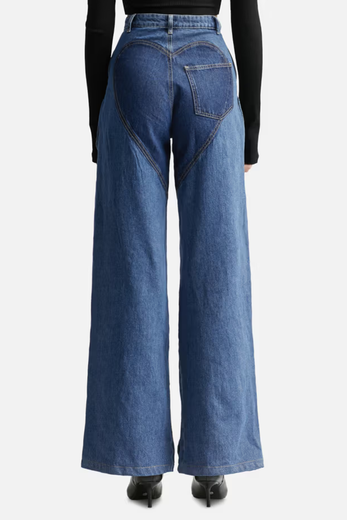 Abigail Cutout Detaylı Jean Pantolon