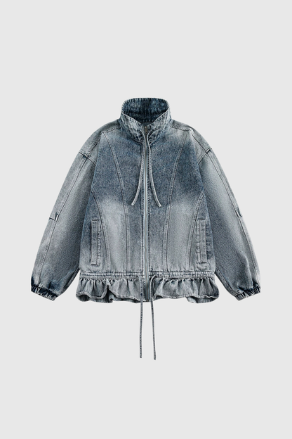 Annice Deconstruct Ruffle Kot Ceket