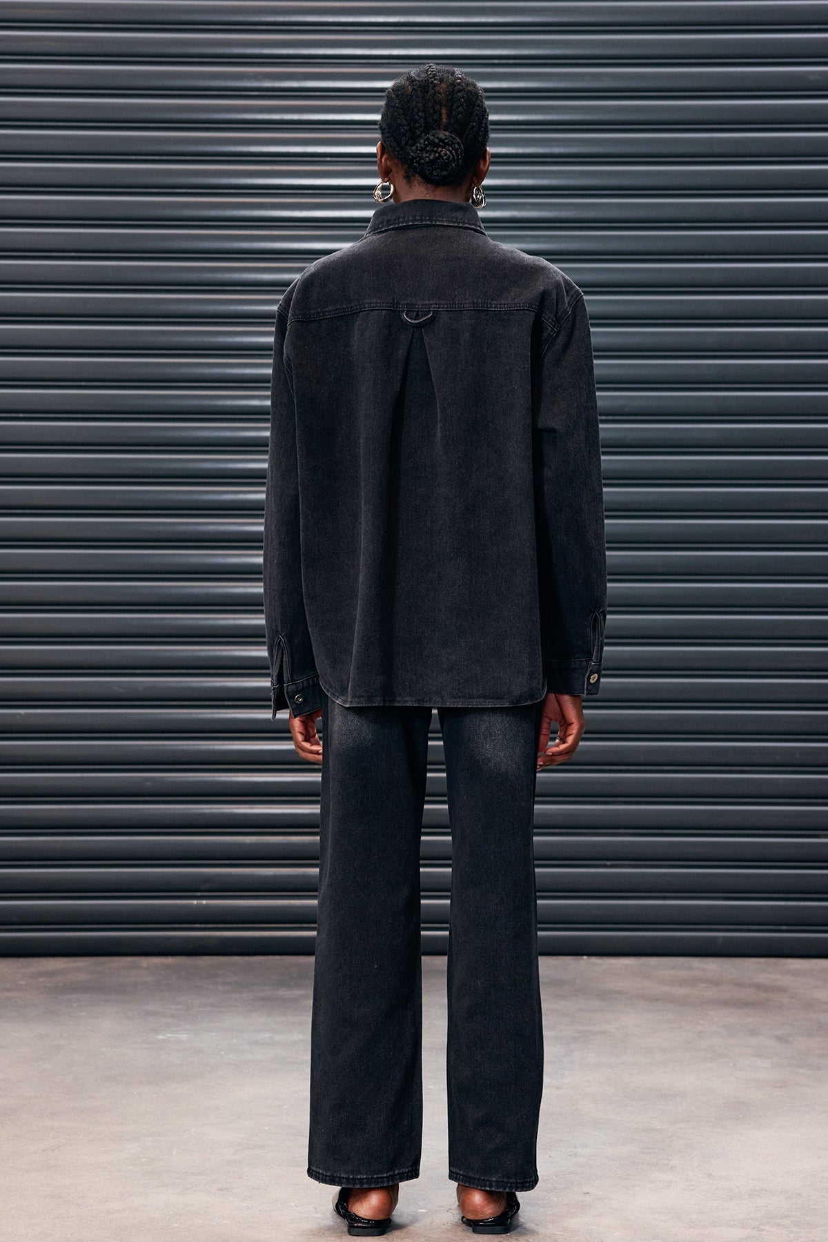 Antony Deconstruct Düğme Detaylı Denim Ceket