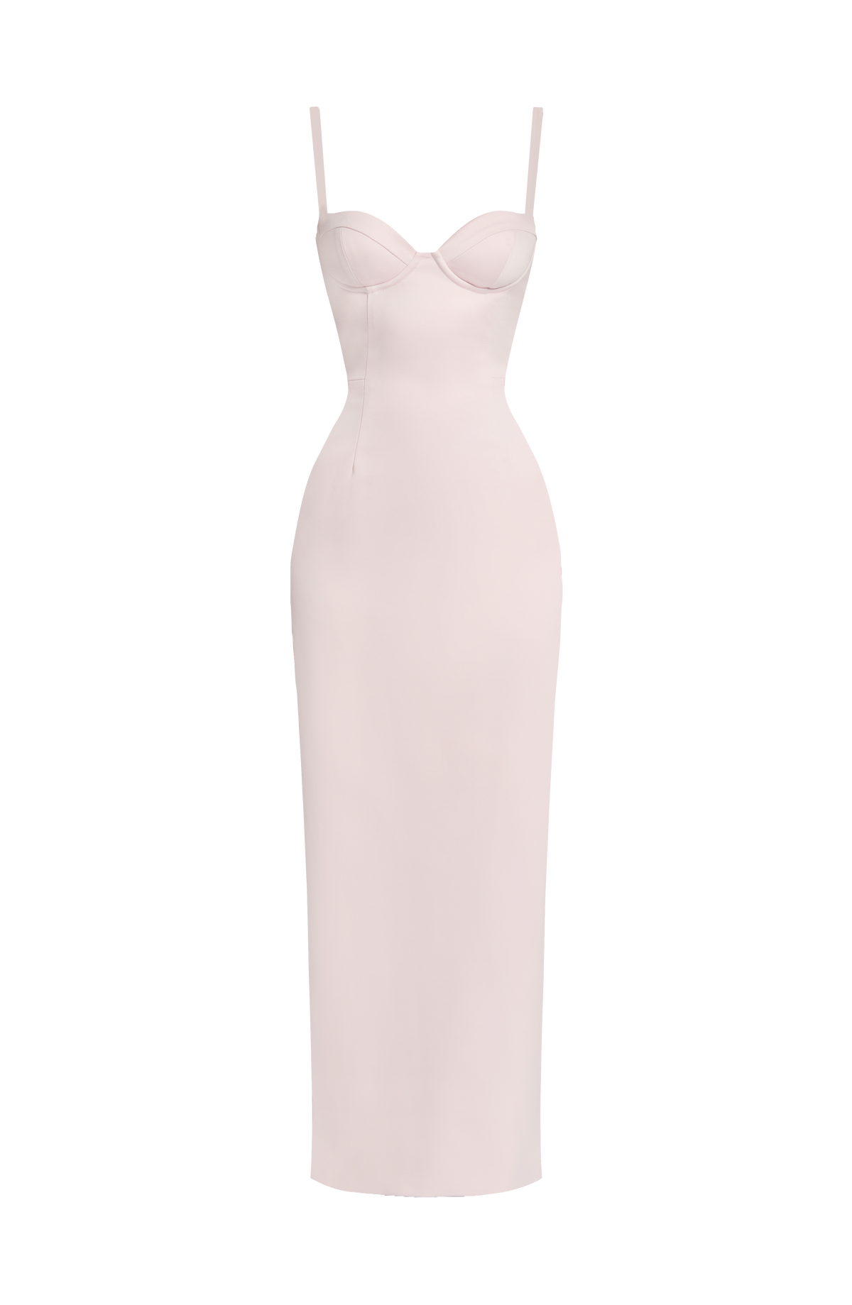 Bennett Maxi Elbise - Pudra