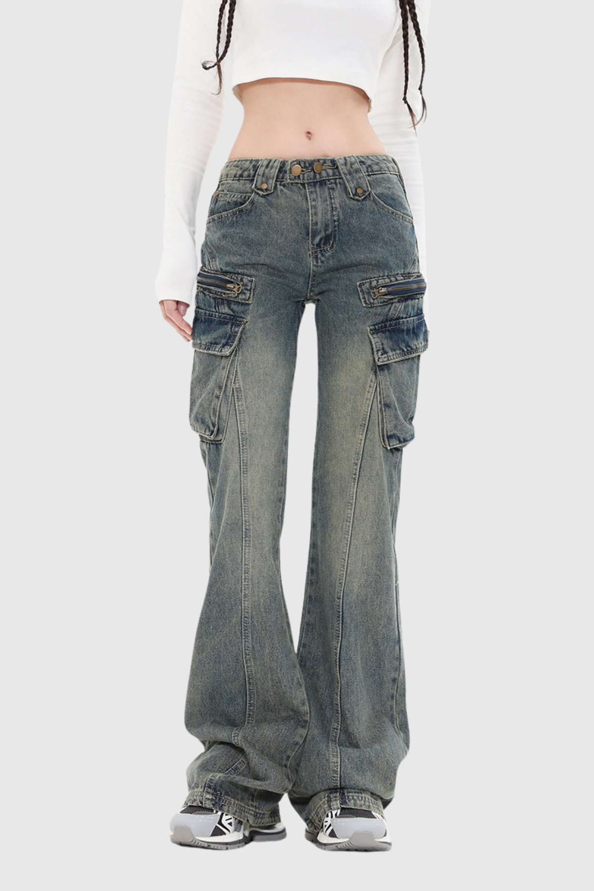 Bradford Cep Detaylı Bootcut Jean Pantolon