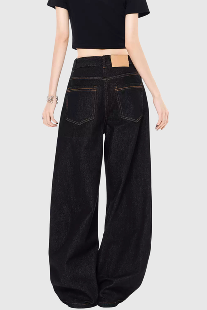 Callias Baskılı Baggy Jean Pantolon