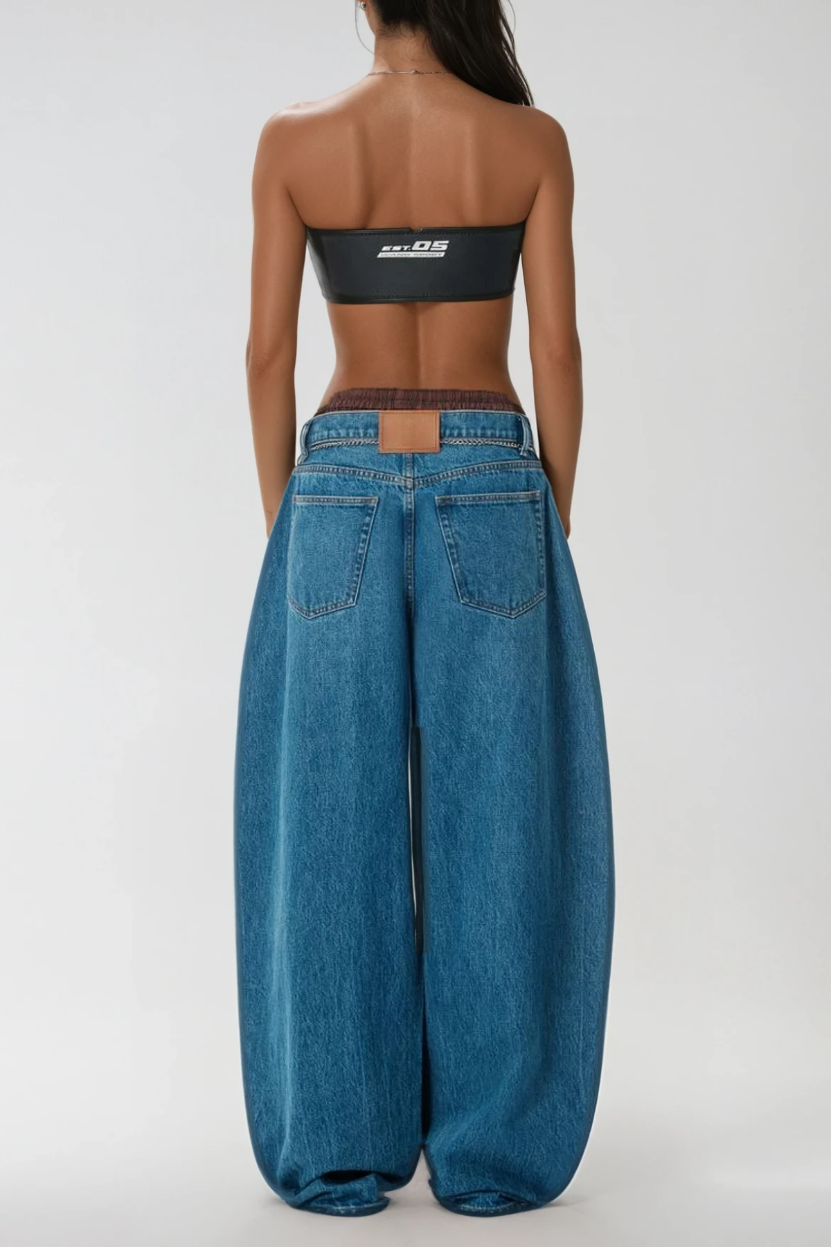 Callum Dekonstrüktif Baggy Jean Pantolon