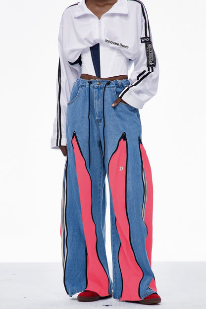 Edelmira Dekonstrüktif Barrel Jean Pantolon