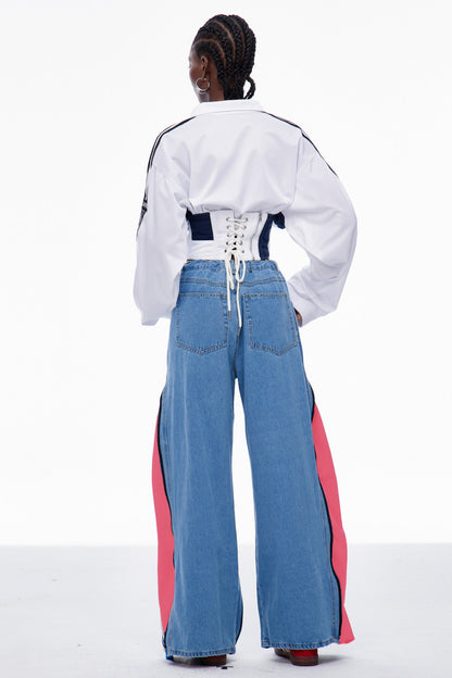 Edelmira Dekonstrüktif Barrel Jean Pantolon