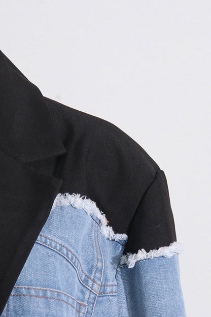 Cecilia Deconstruct Detaylı Denim Kaban
