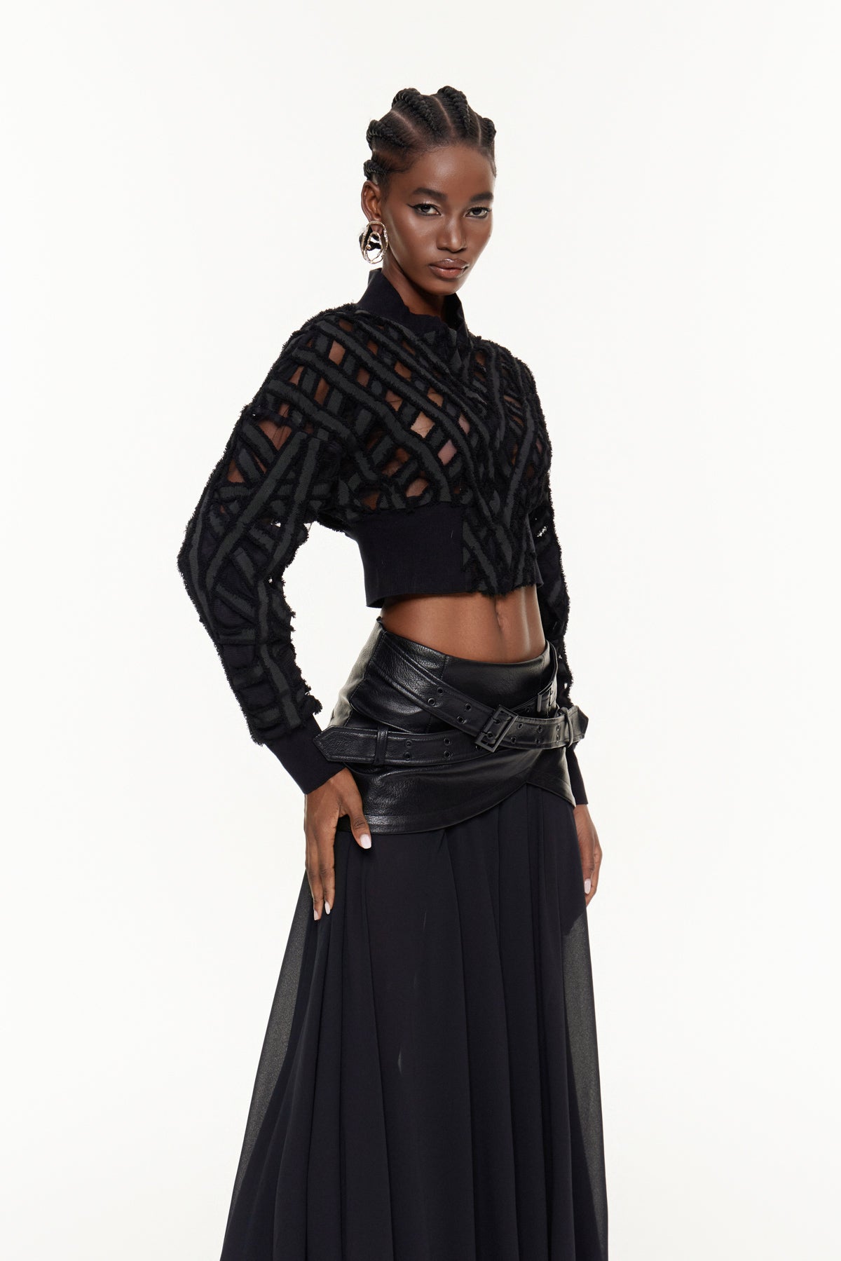 Clarette Dekonstrüktif Cutout Ceket