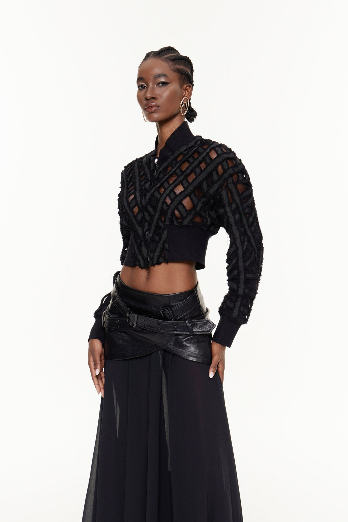 Clarette Dekonstrüktif Cutout Ceket