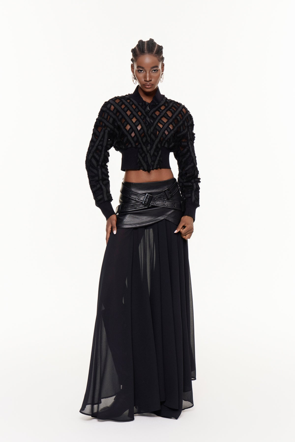 Clarette Dekonstrüktif Cutout Ceket