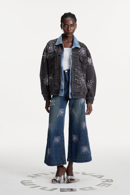Conchita Kristal Detaylı Jean Pantolon
